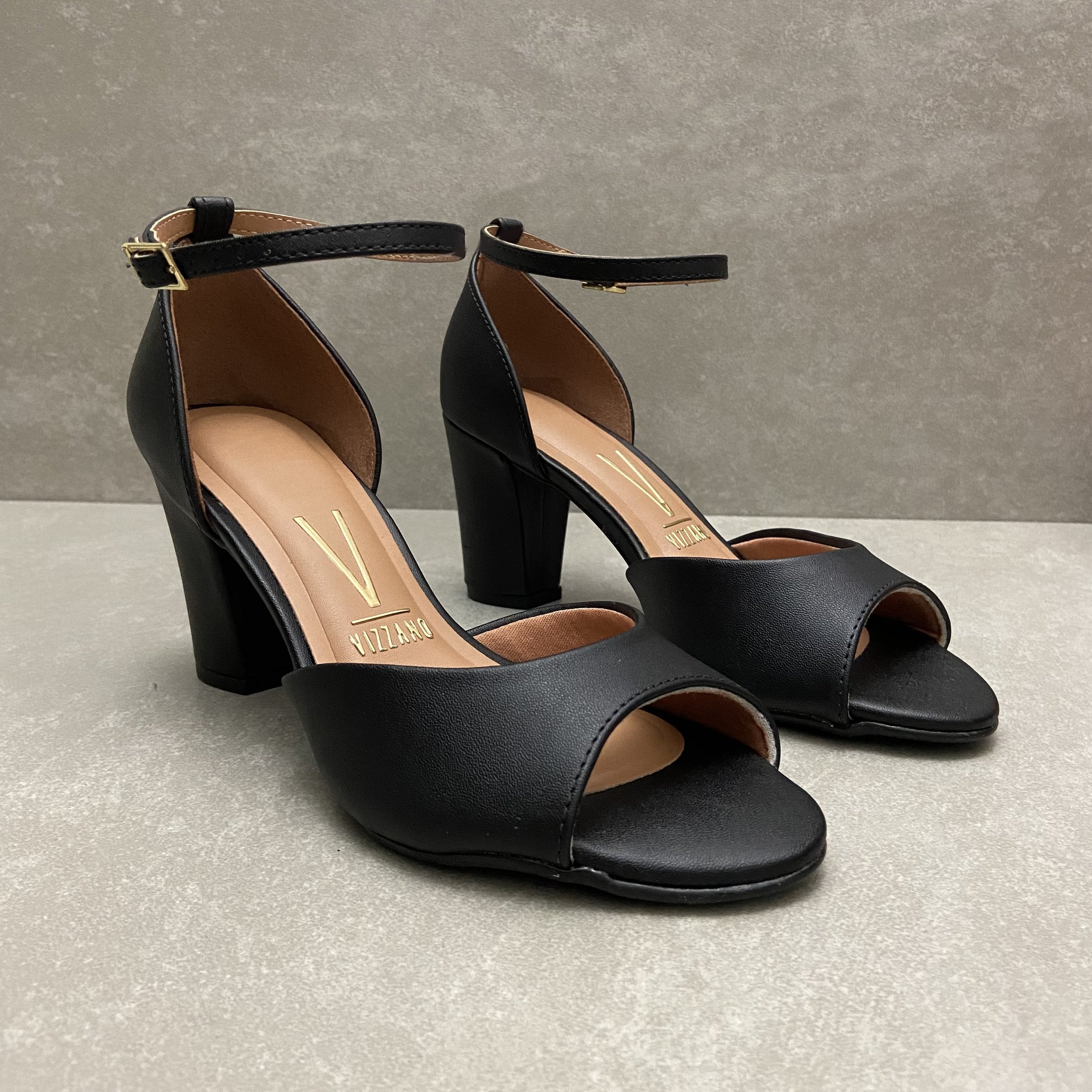 Sandália Vizzano Com Traseiro Preto 4