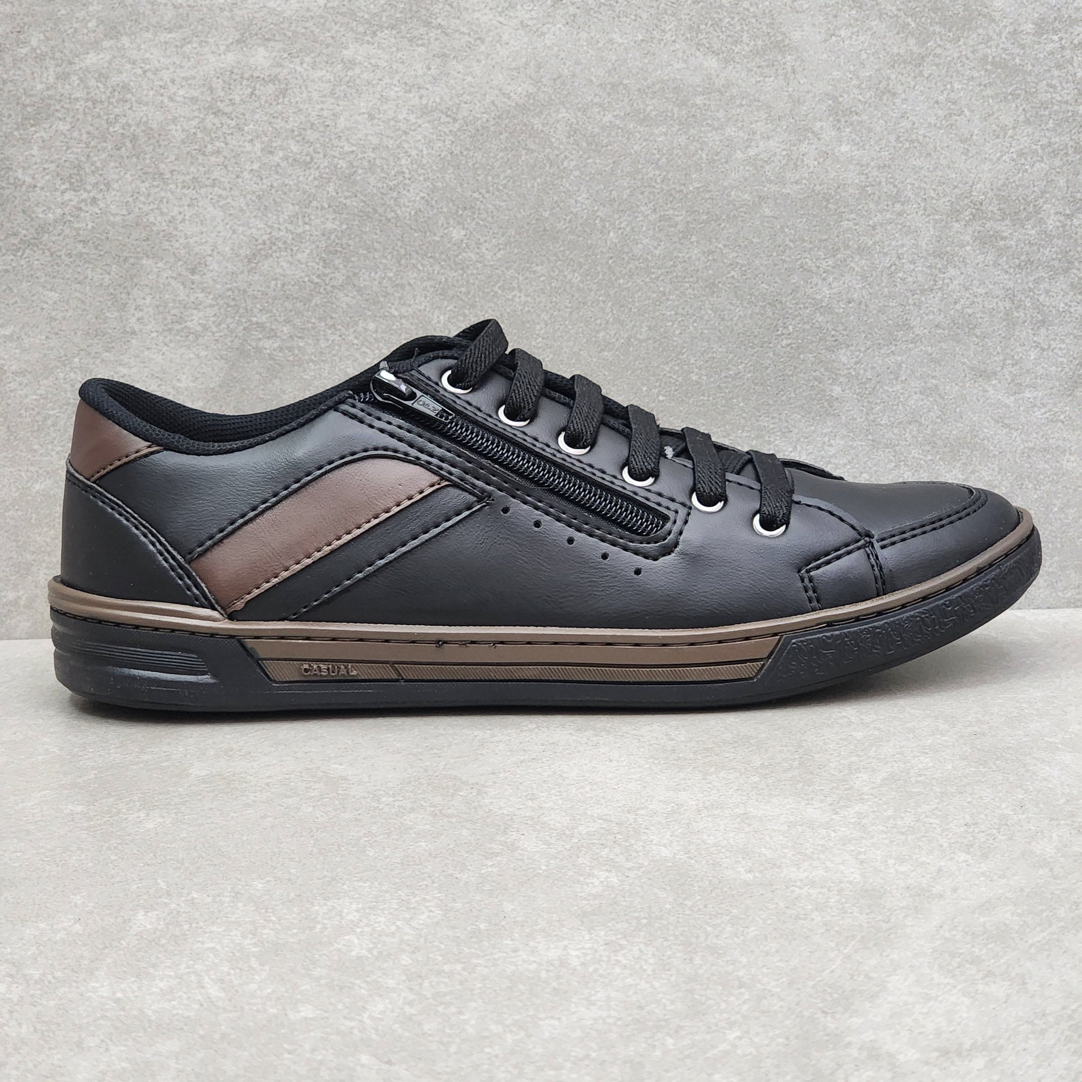 Sapatênis Wonder Com Zíper e Elástico Off