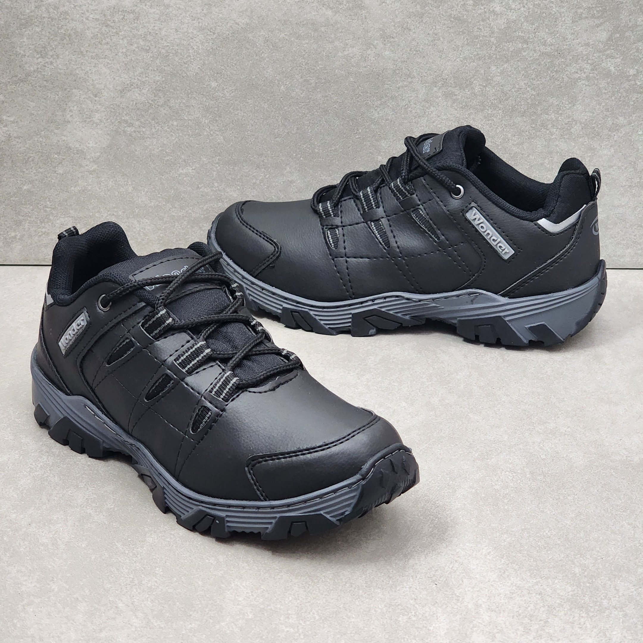 Tênis Masculino Wonder Adventure Laminado Preto 3