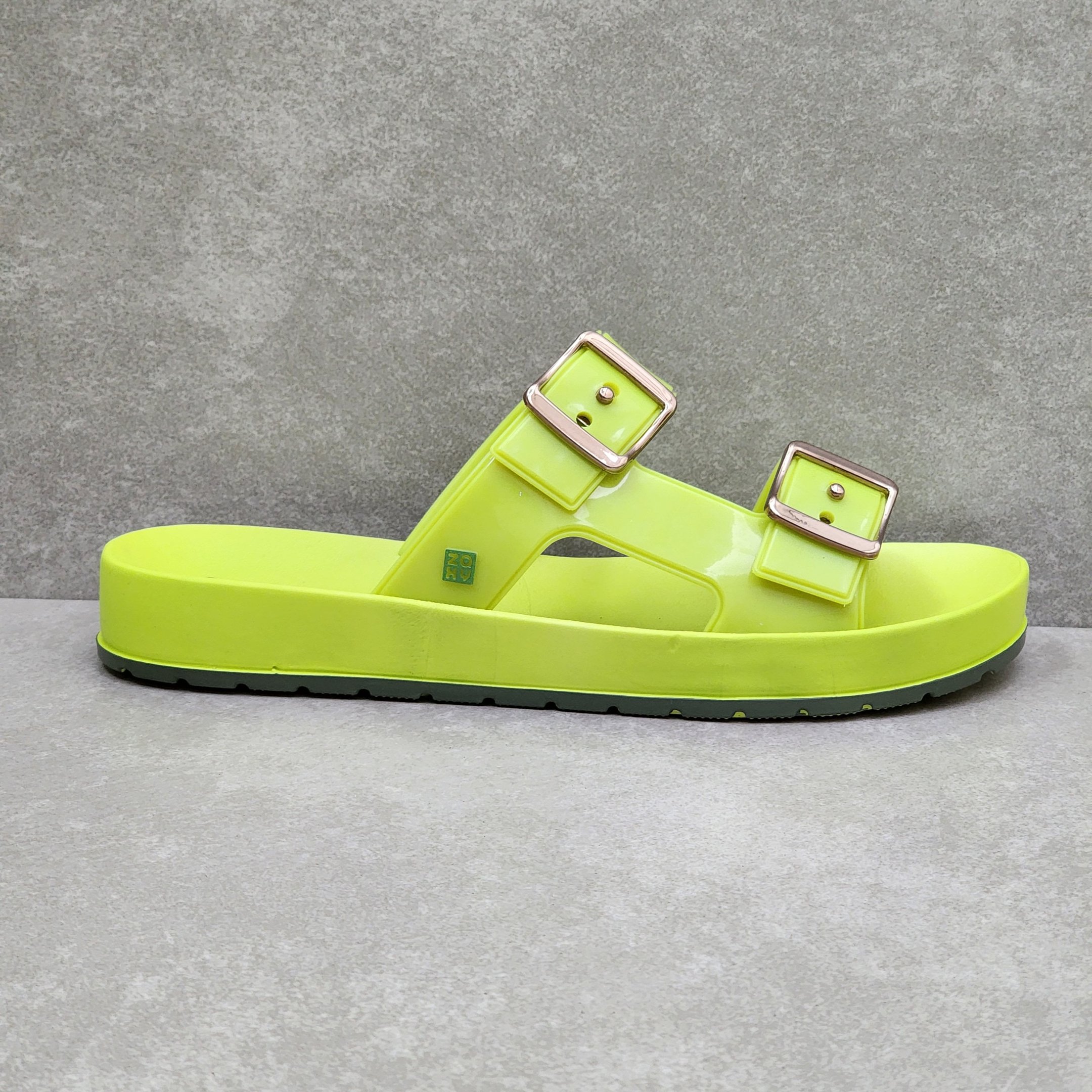 Chinelo Zaxy Tamanco Flash Neon
