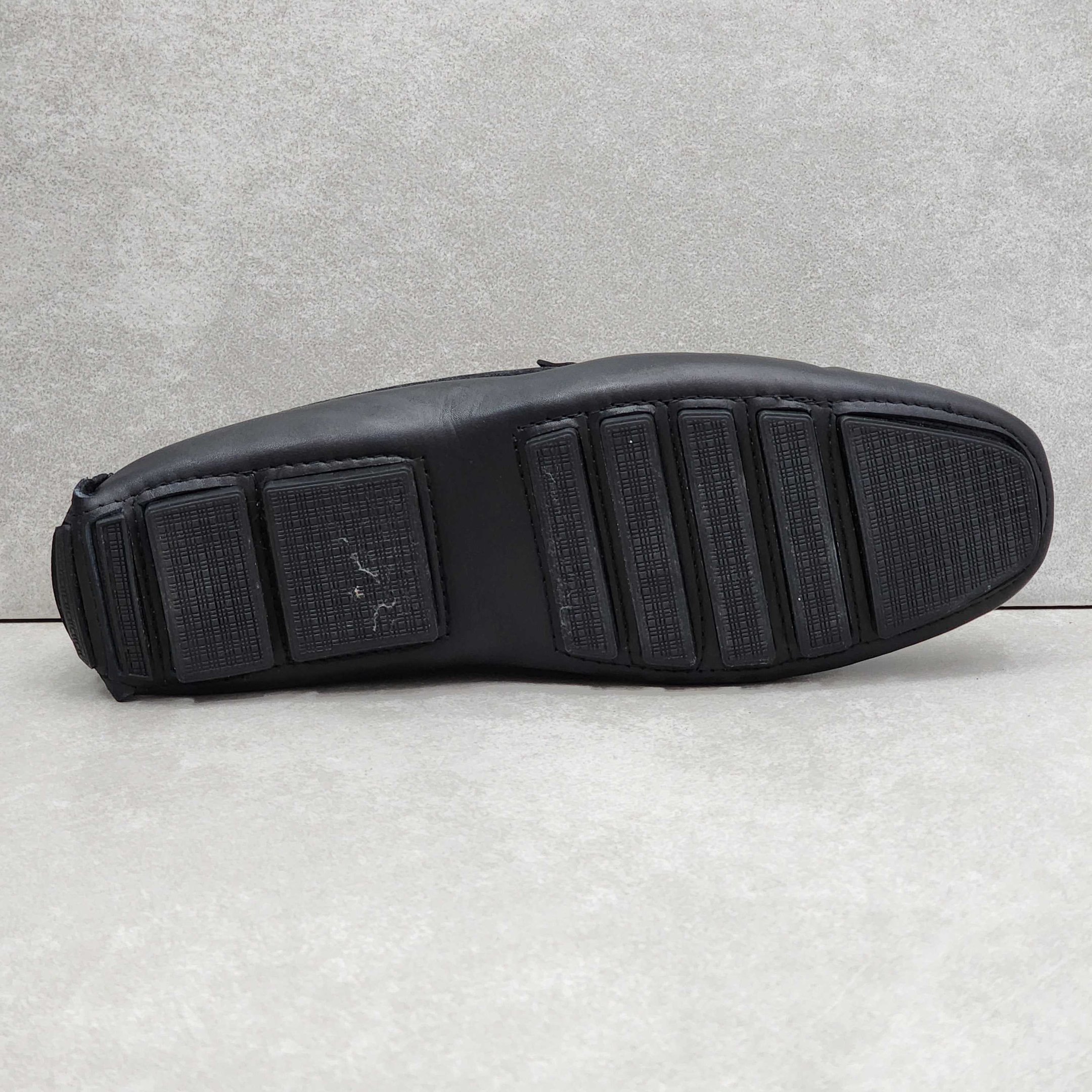 Mocassim Onda Surf Olho de Gato Em Couro Preto 4