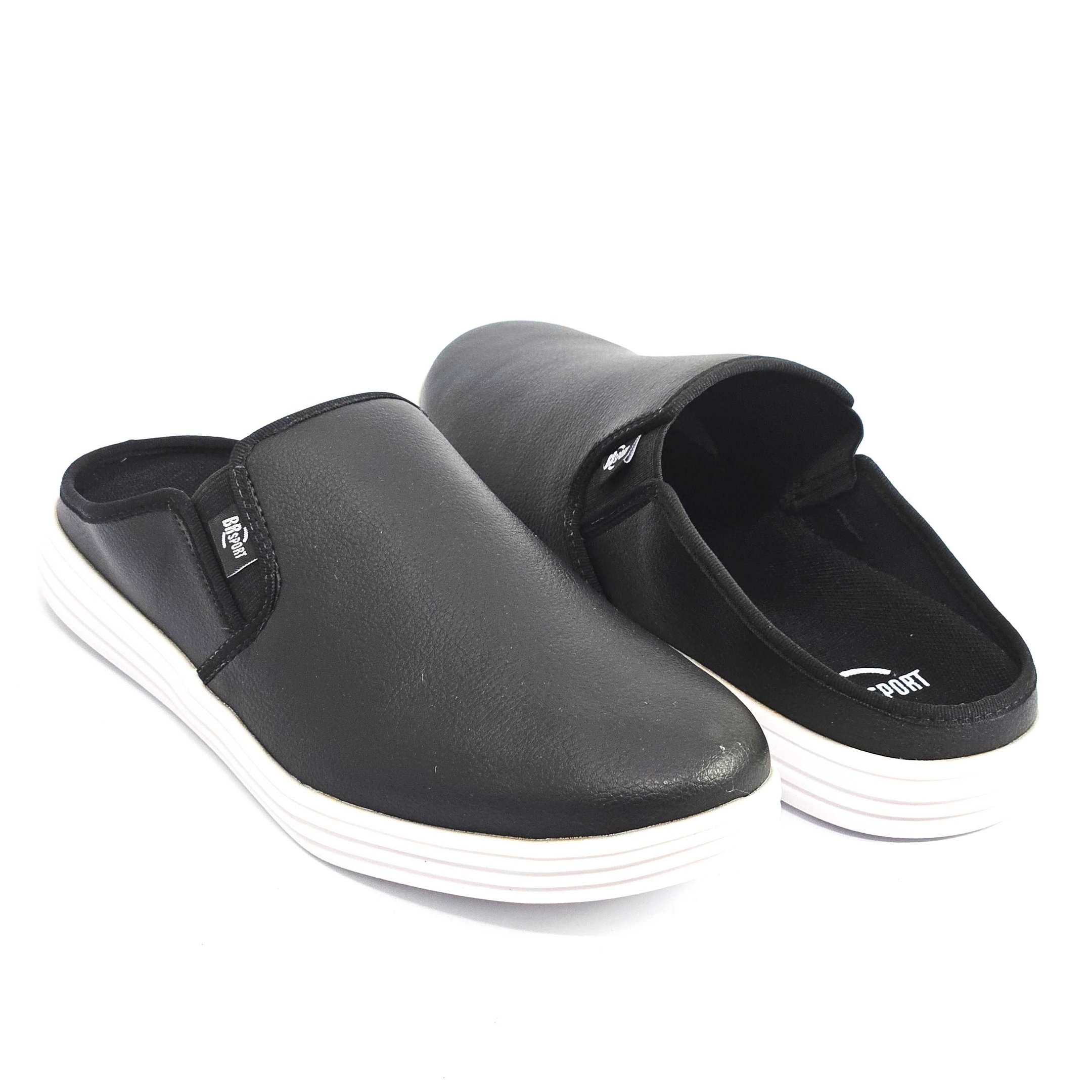 Tênis Mule Masculino BR Sport Em Tecido Preto 3