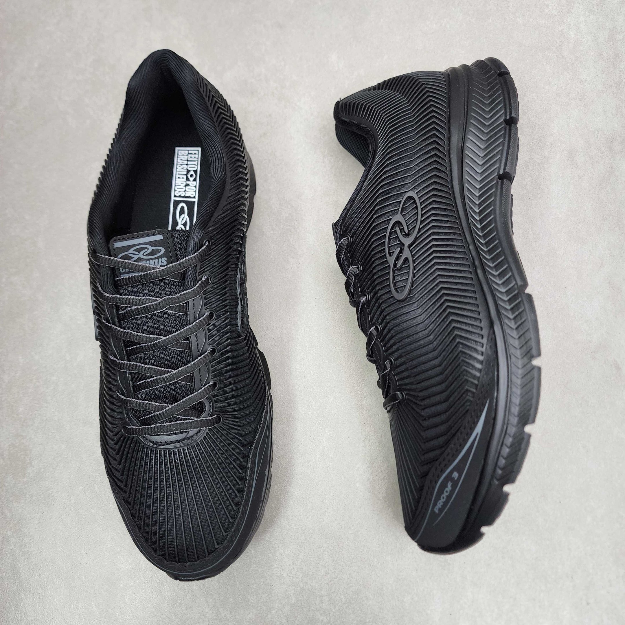 Tenis Masculino Olympikus Proof 3 Preto/Cinza 2