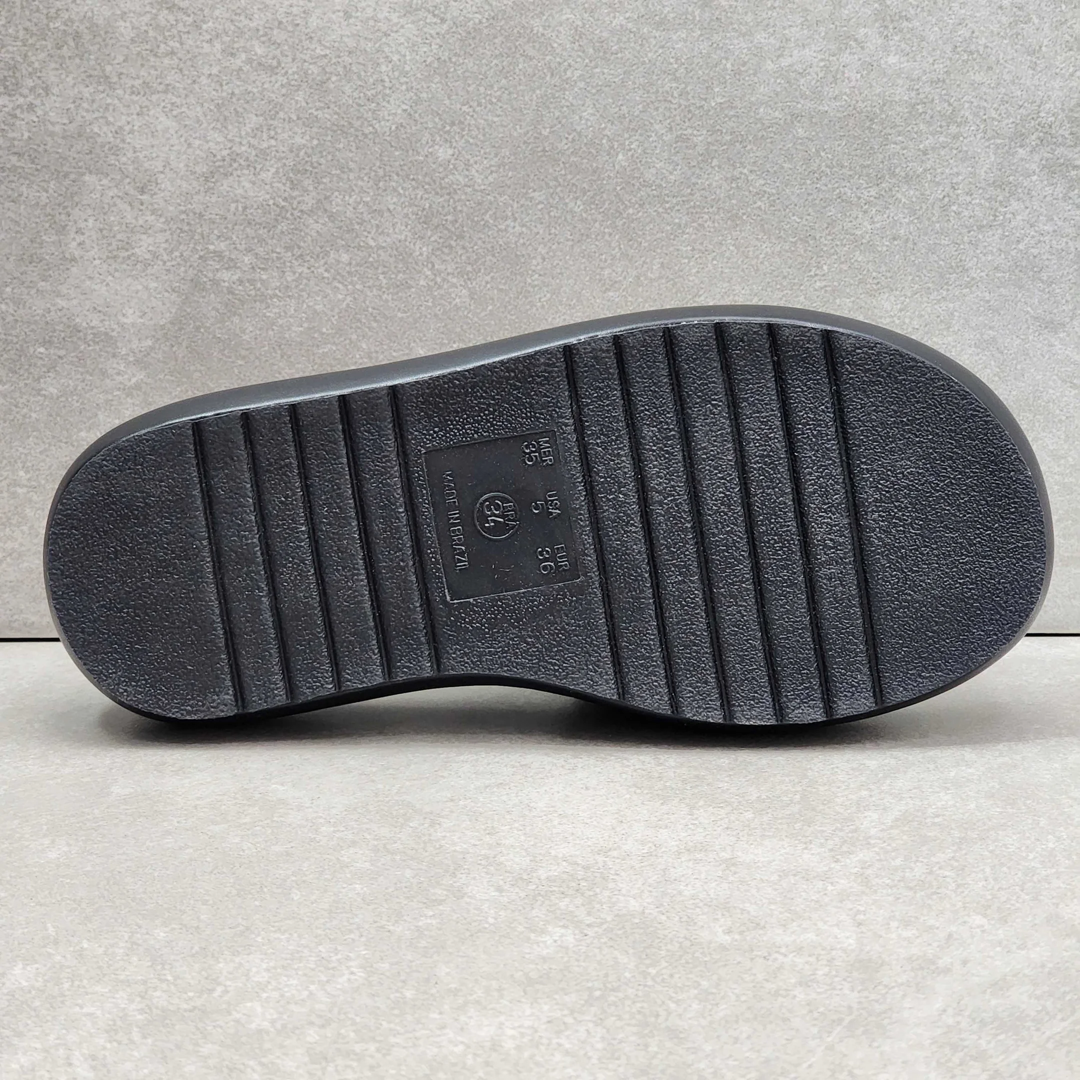 Tamanco Zabumba Flatform Comfy com Tira Gáspea Preto 4