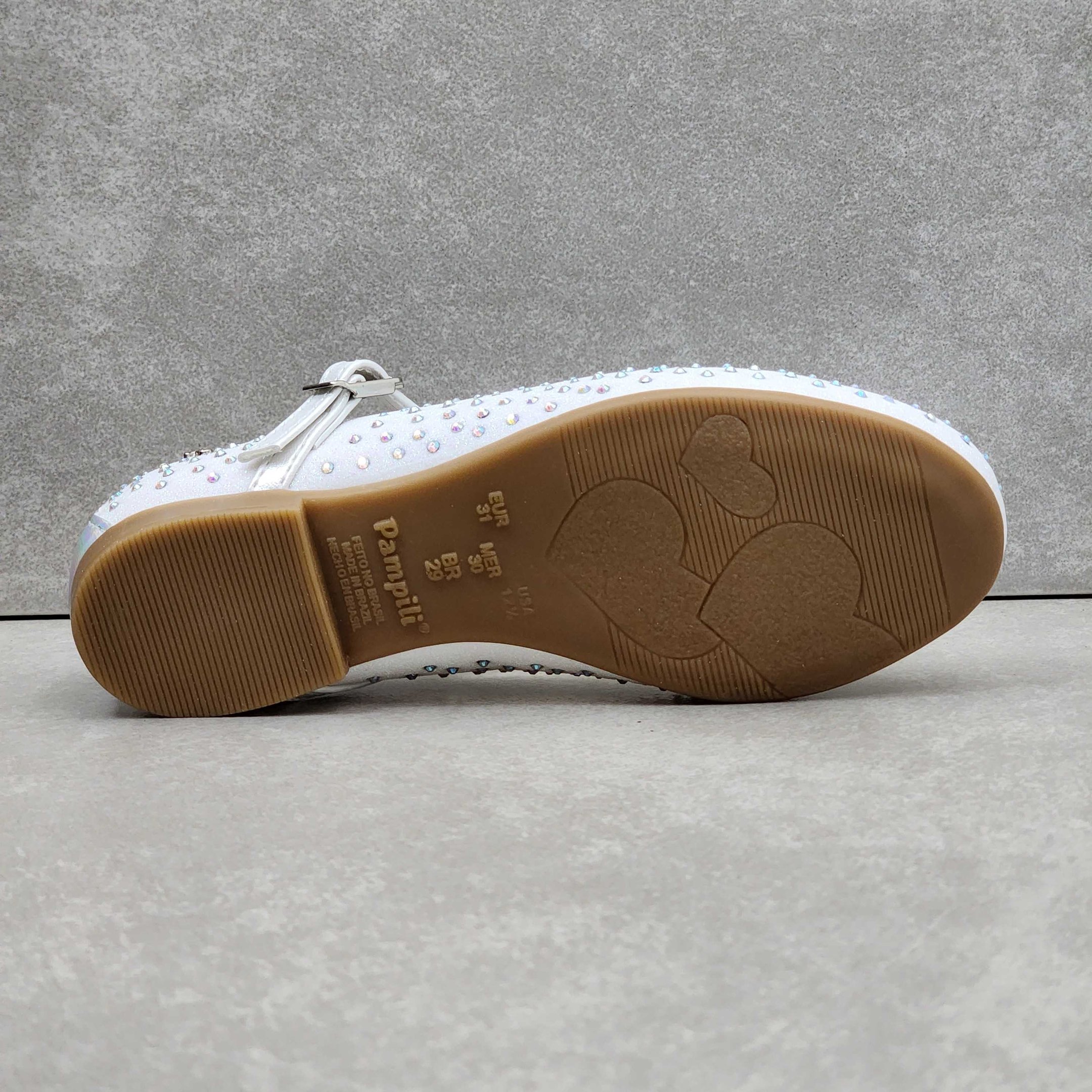 Sapato Infantil Pampili Boneca Festa Branco 4