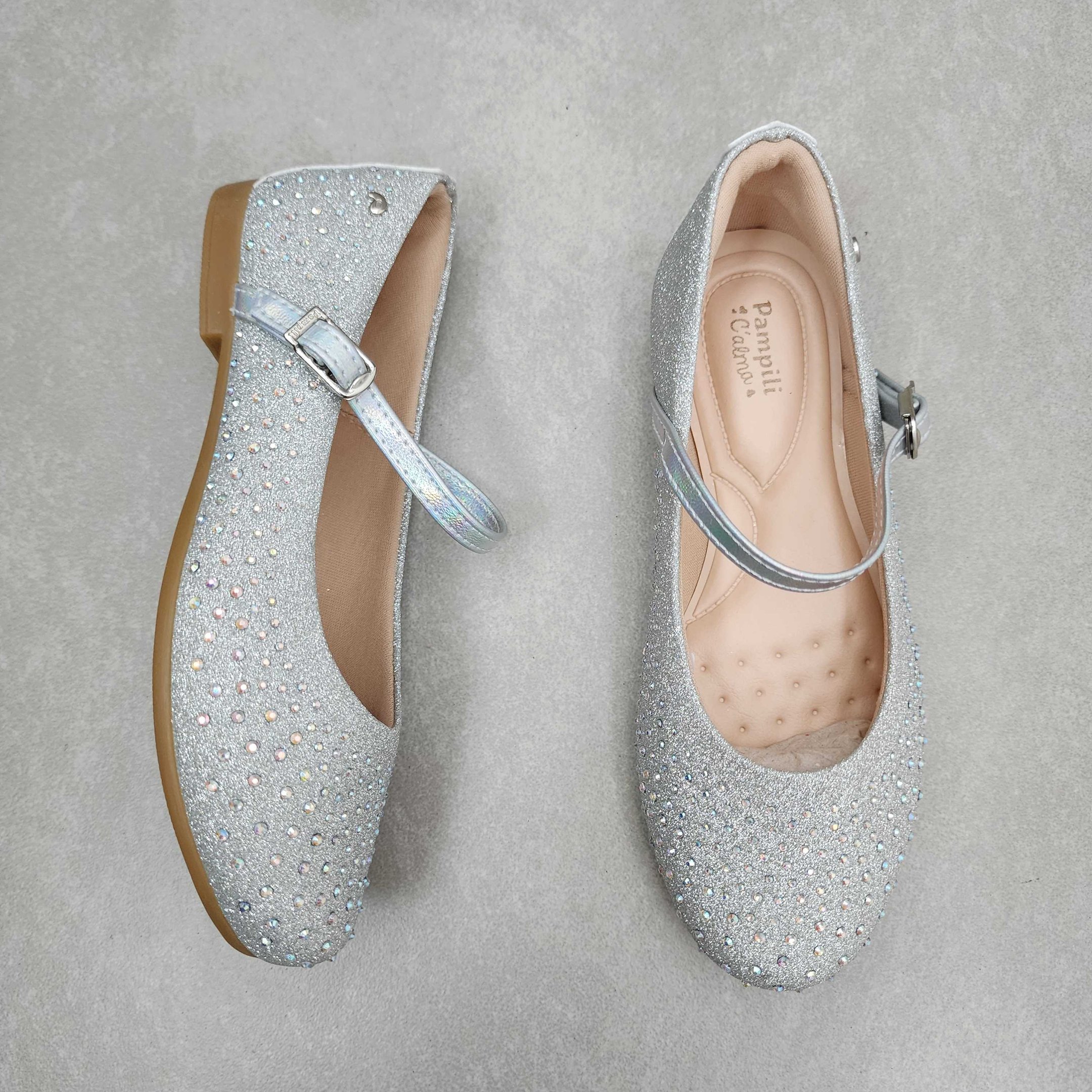 Sapato Infantil Pampili Boneca Festa Prata 2