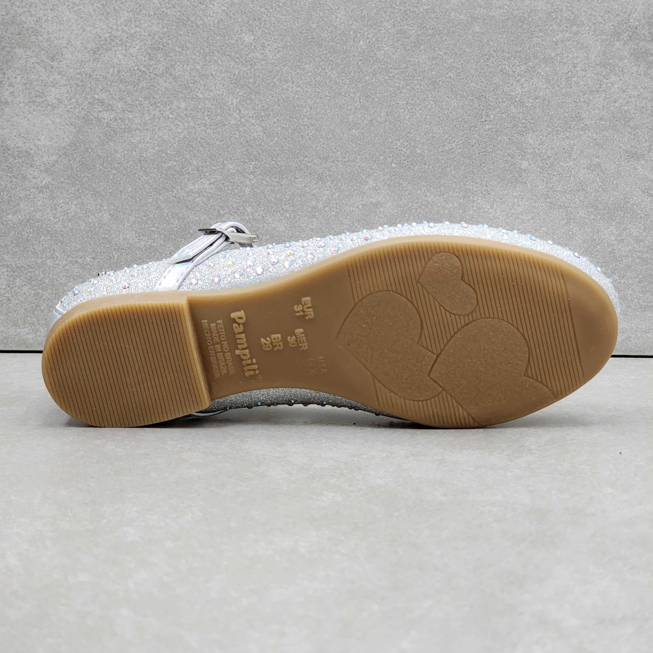 Sapato Infantil Pampili Boneca Festa Prata 4