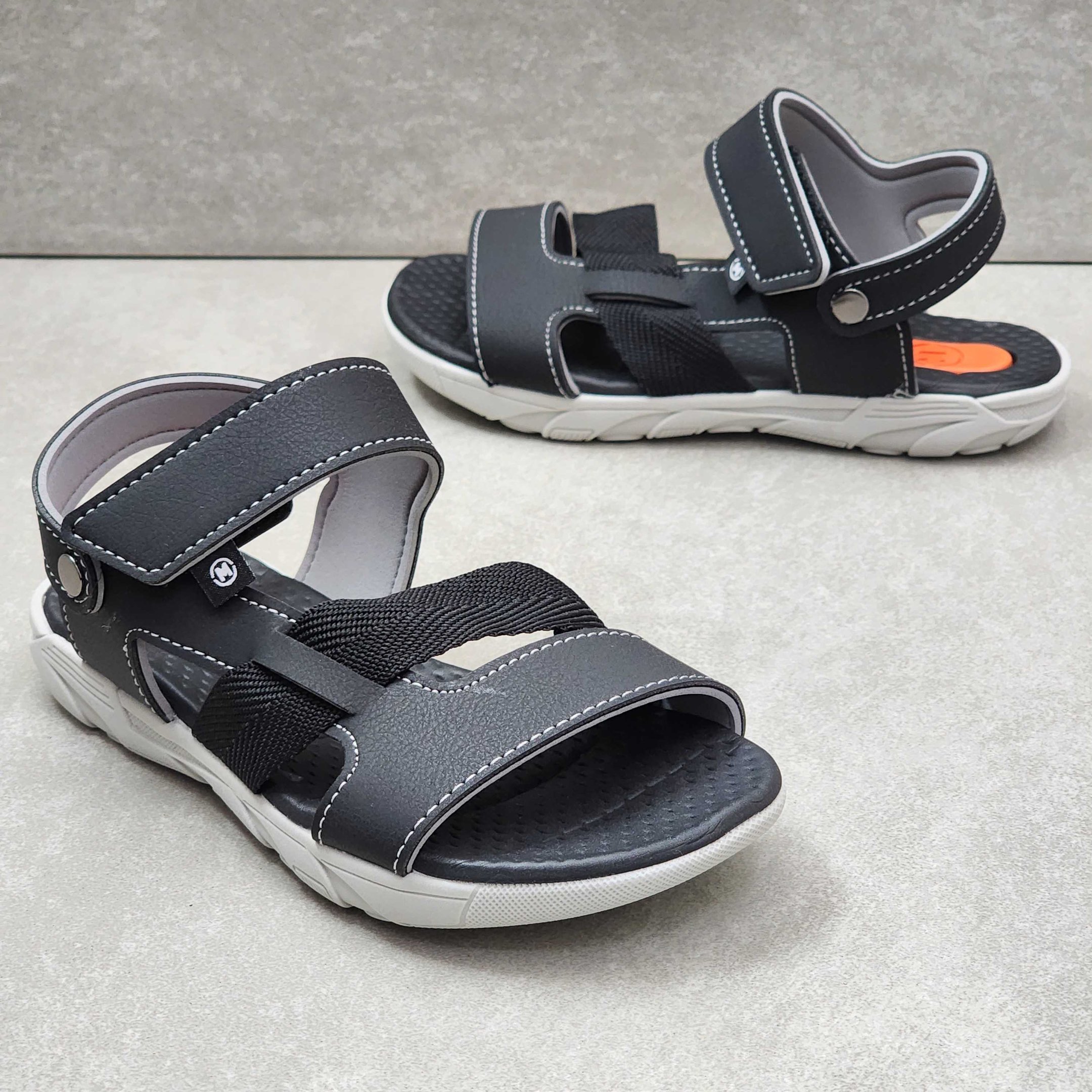 Sandália Molekinho Papete Style Preto 2