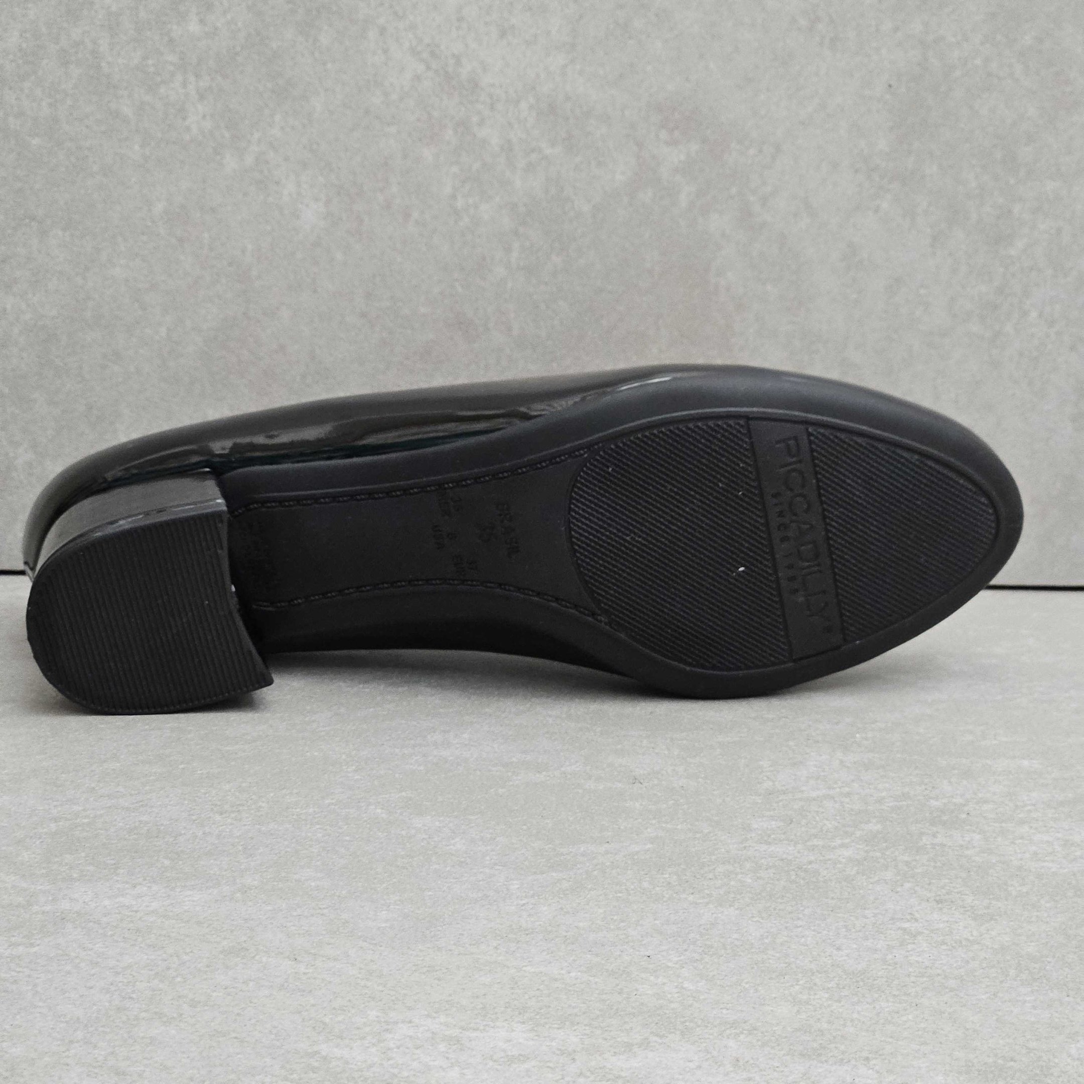 Sapato Feminino Piccadilly Social Salto Baixo Preto 4