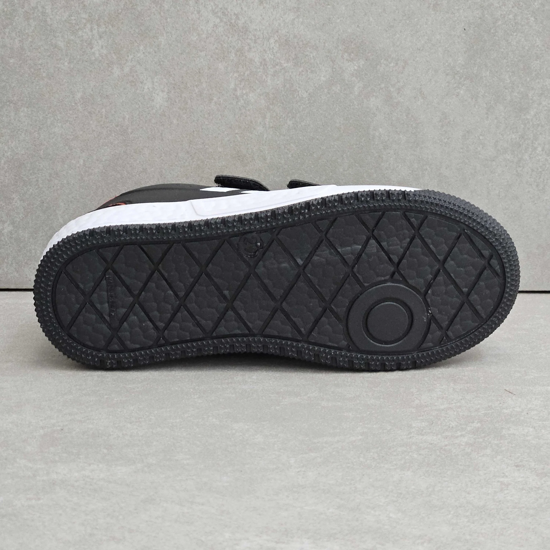 Tênis Infantil Menino Via Vip Casual Com Tiras Preto/Vermelho 4