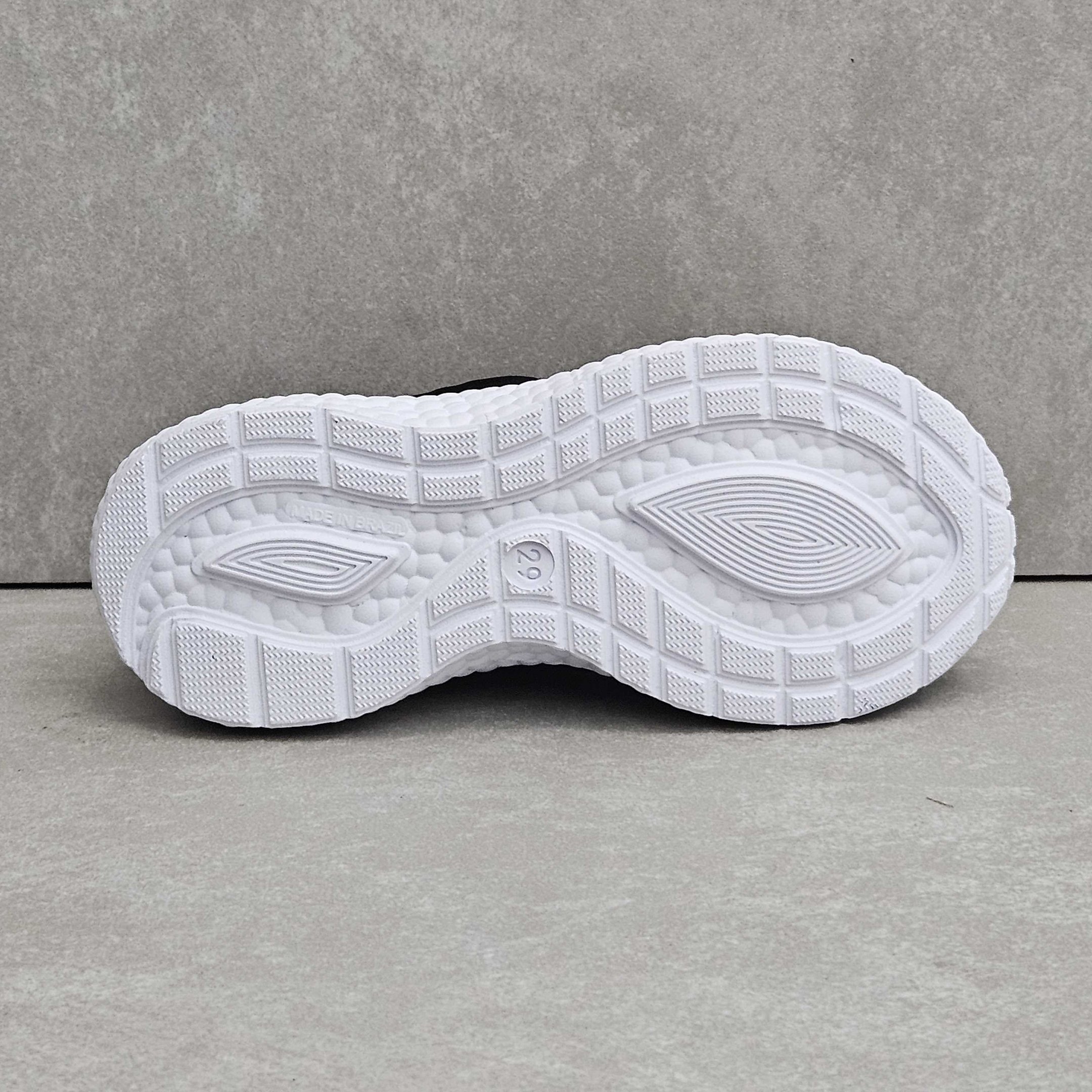 Tênis Infantil Menino Via Vip Slip On Preto/Vermelho 4