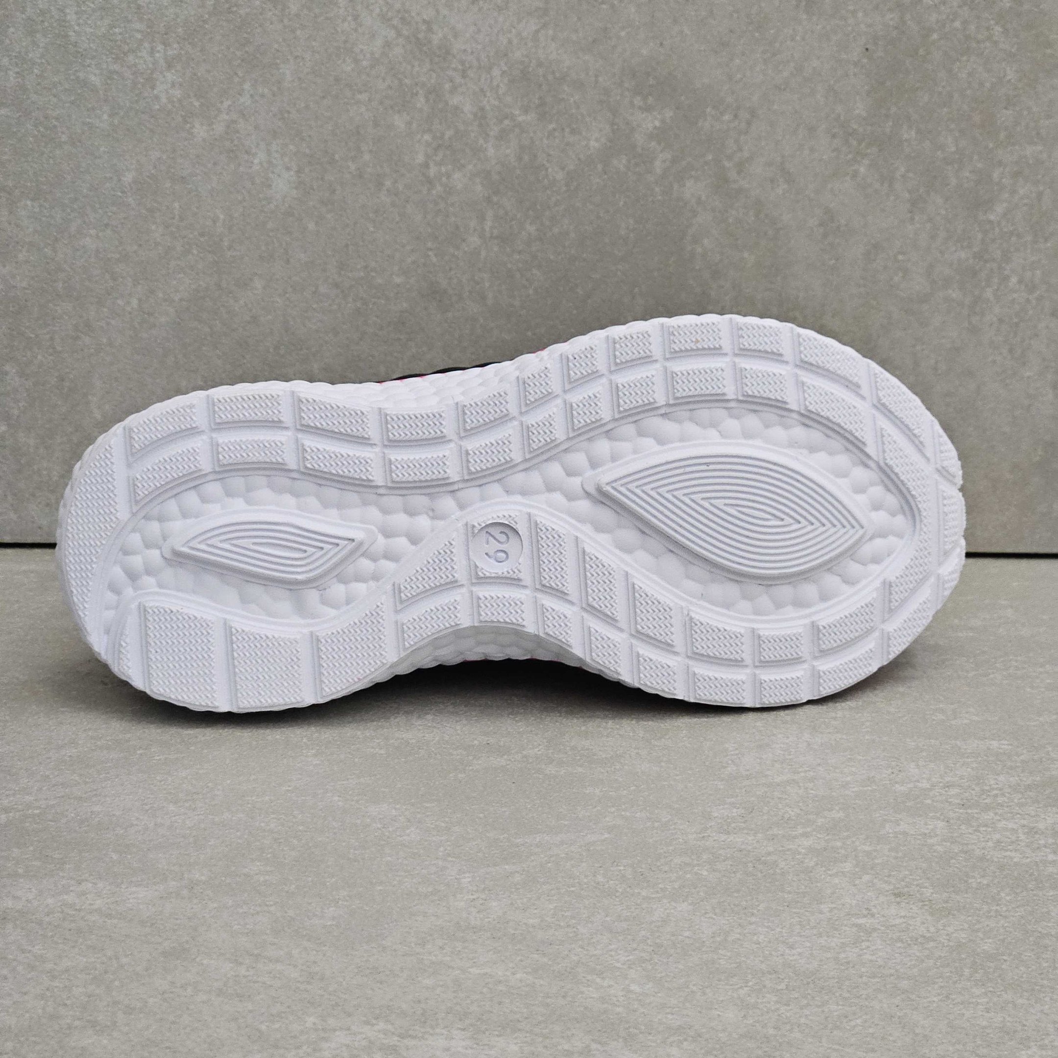 Tênis Infantil Menina Via Vip Slip On Preto/Rosa 4