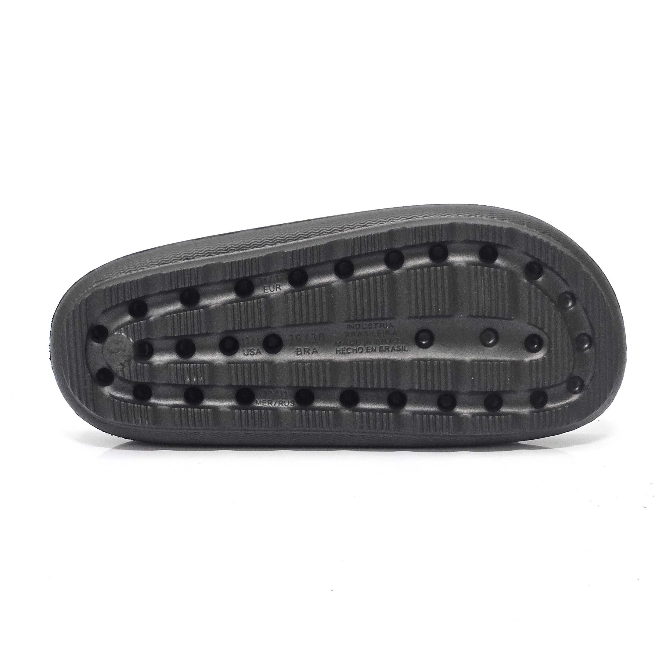 Chinelo Molekinha Slide EVA Gáspea Preto 4