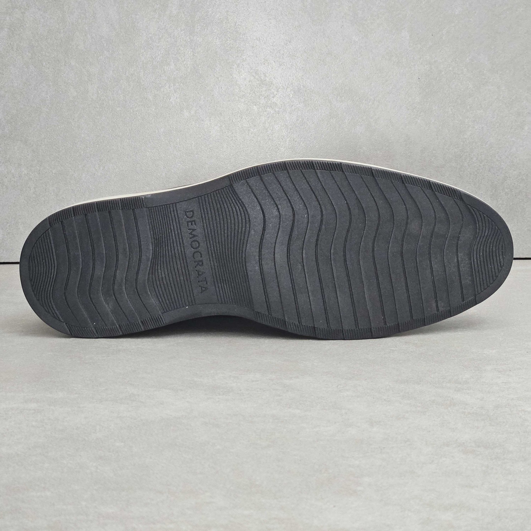 Sapato Masculino Democrata Metropolitan Oliver Cadarço Preto 4