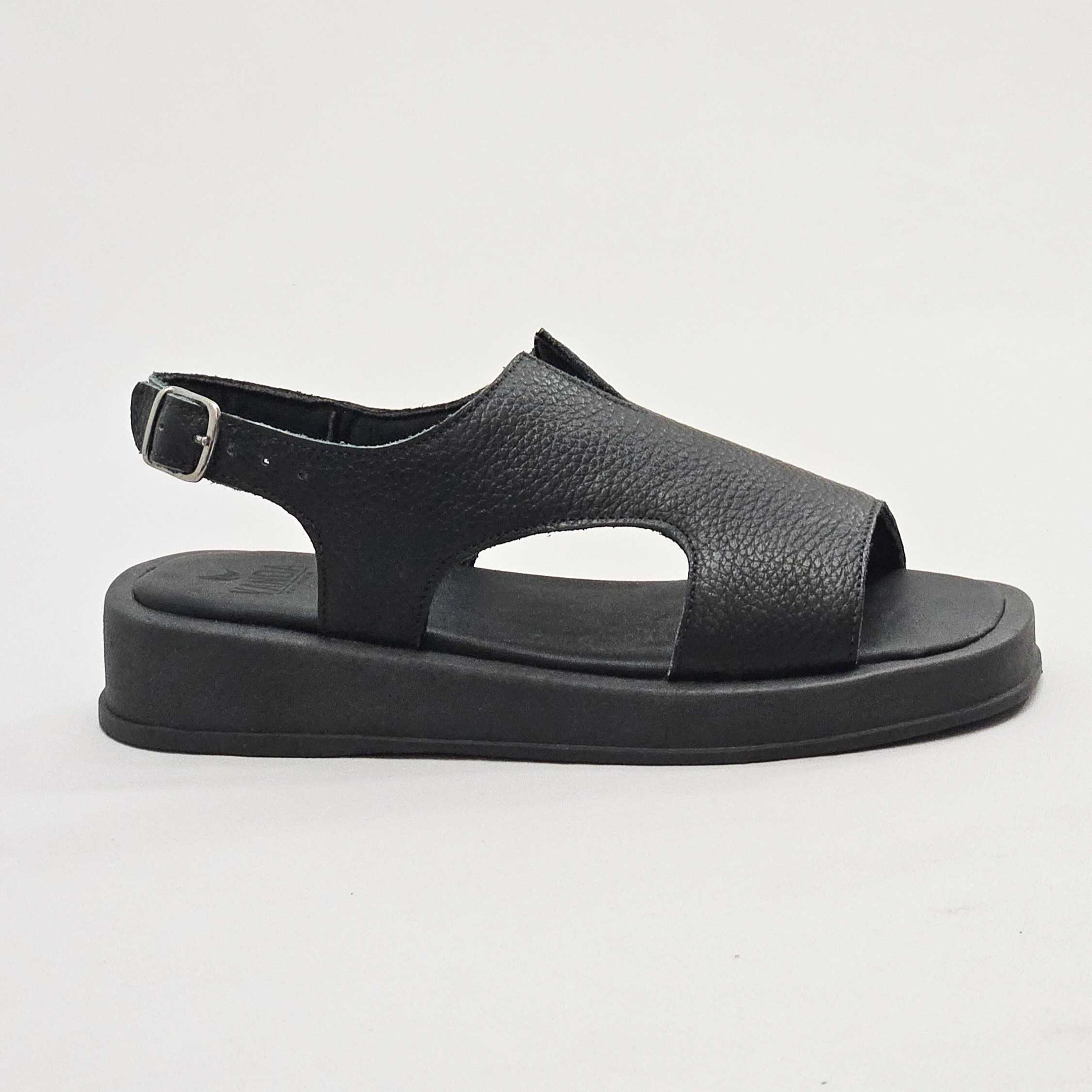 Sandália Feminina Zimbauê Flat Em Couro