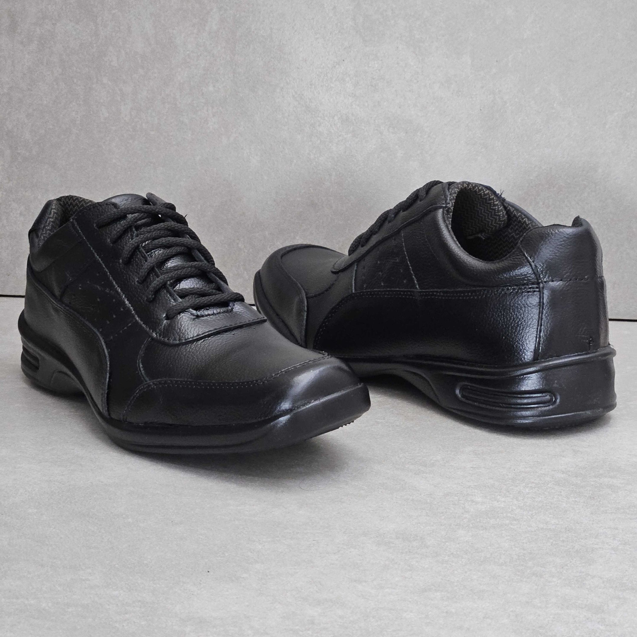 Sapato Social Masculino Free Shoes Com Cadarço Preto 3