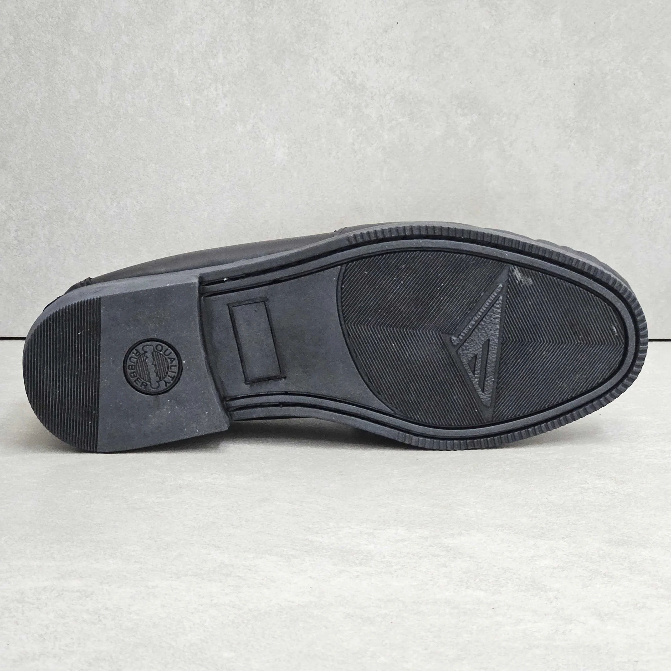 Sapato Mocassim Onda Surf Em Couro Preto 4