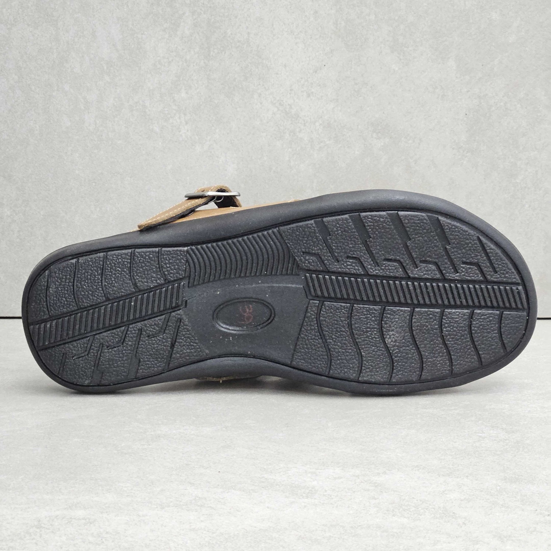 Sandália Masculina Deck Be 2 em 1 Couro Castor 4