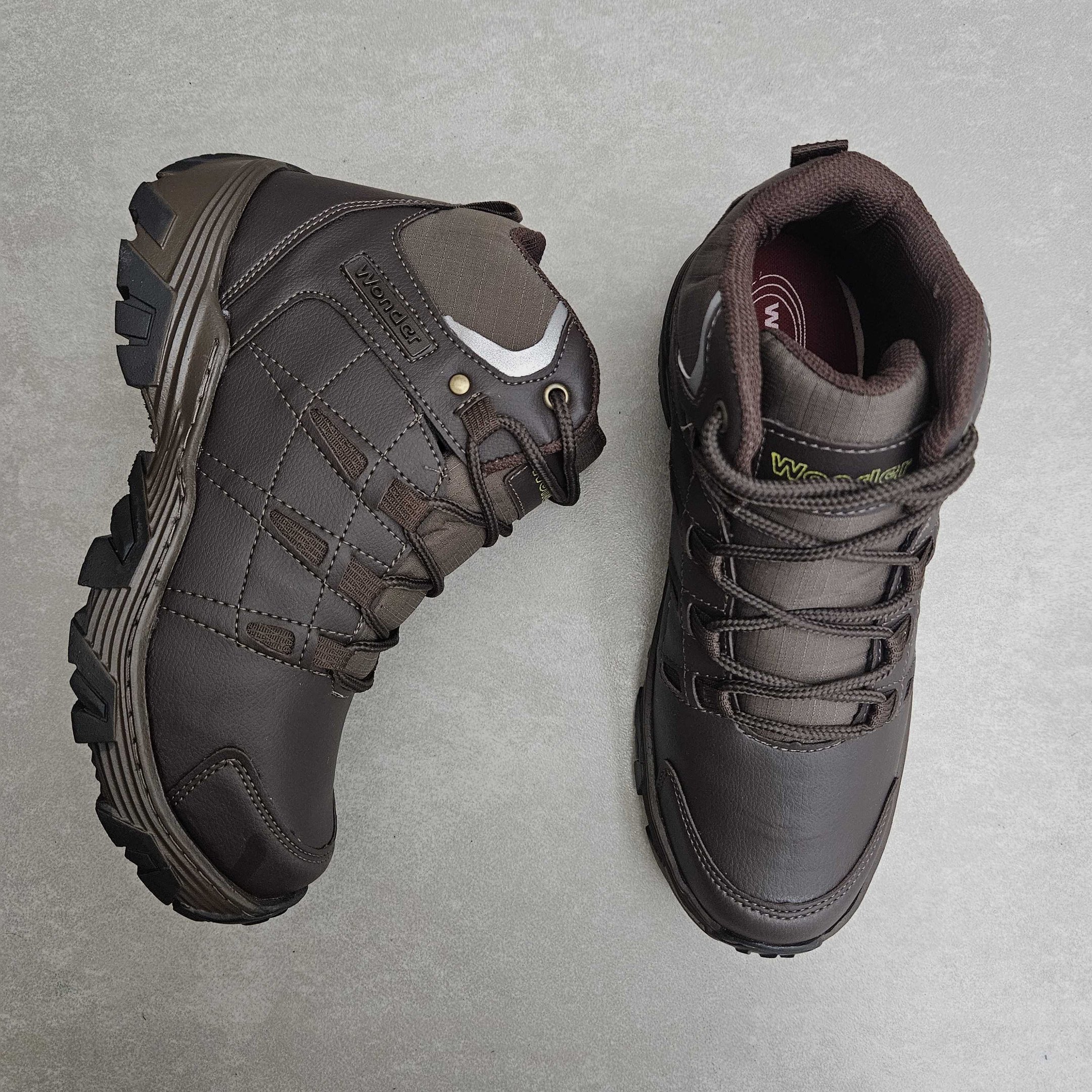 Tênis Masculino Wonder Adventure Cano Alto Café 2