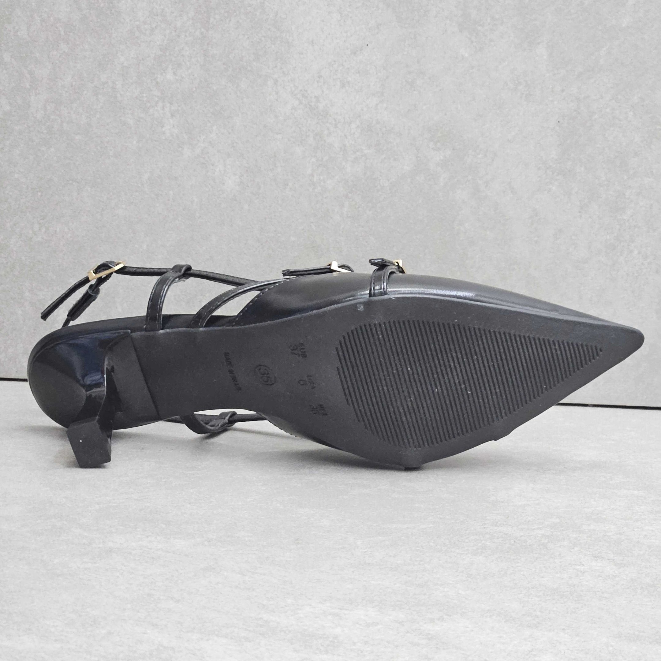 Sapato Feminino Di Valentini Slingback Preto 4