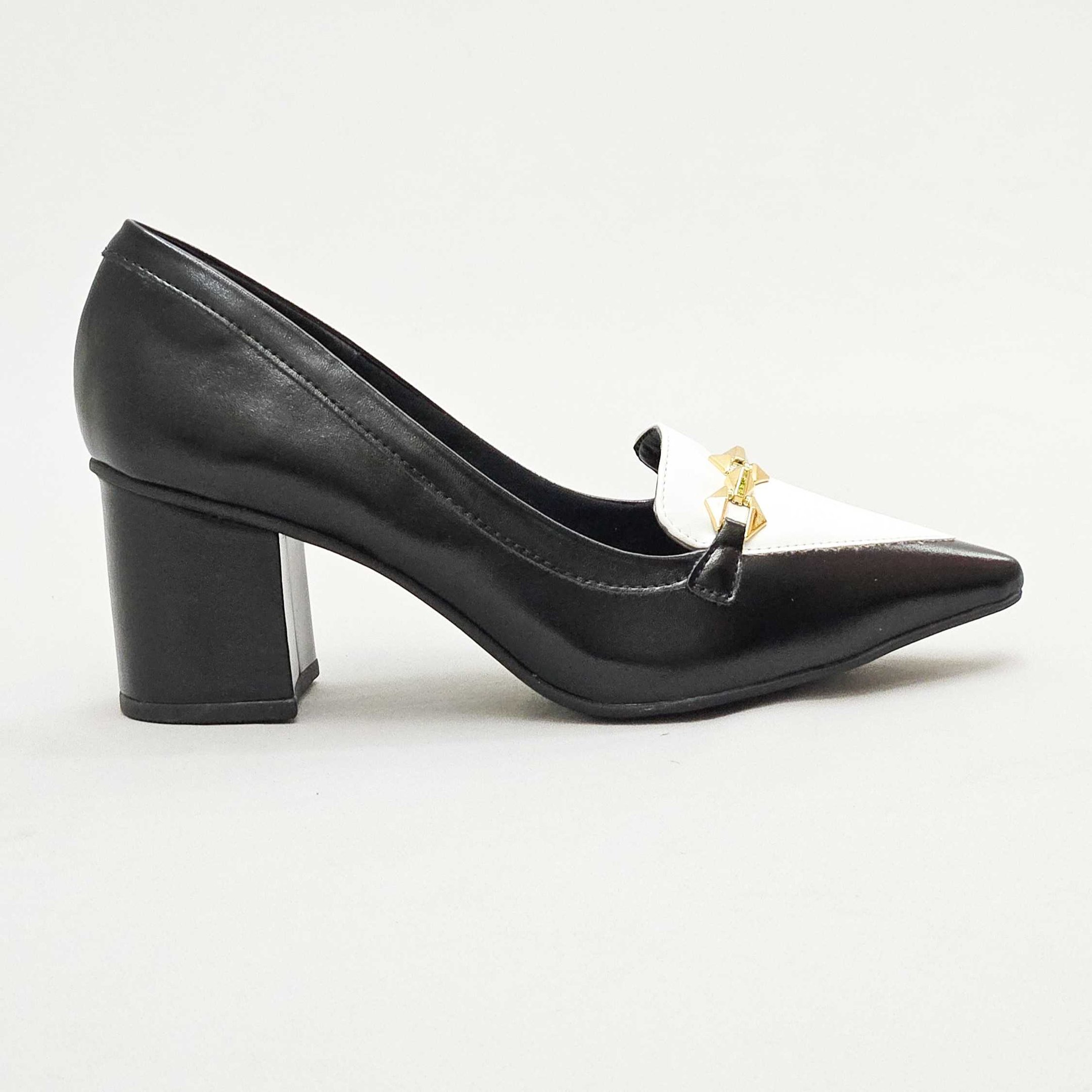 Sapato Scarpin Di Valentini Salto Bloco