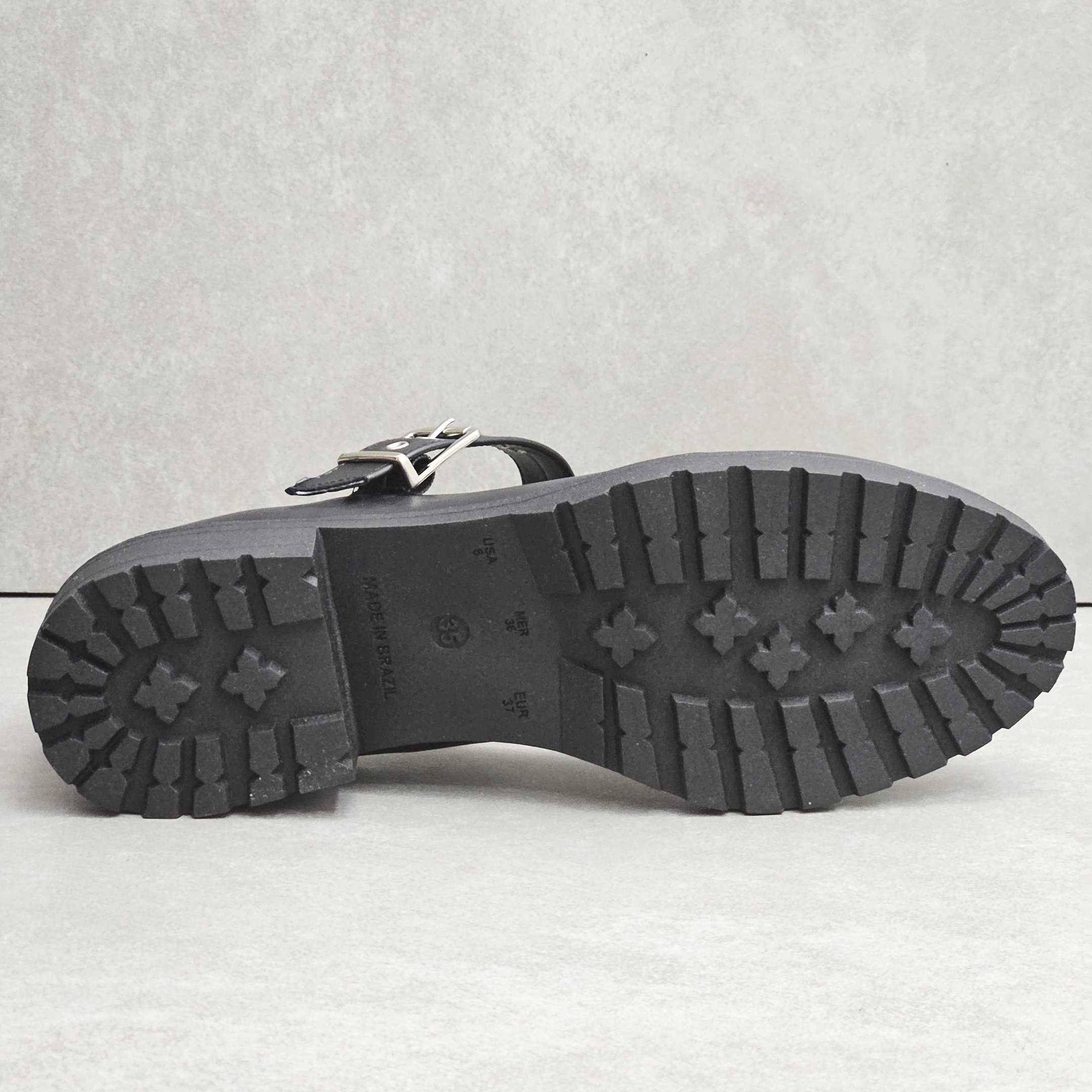 Sapato Boneca Sua Cia Salto Bloco Preto 4