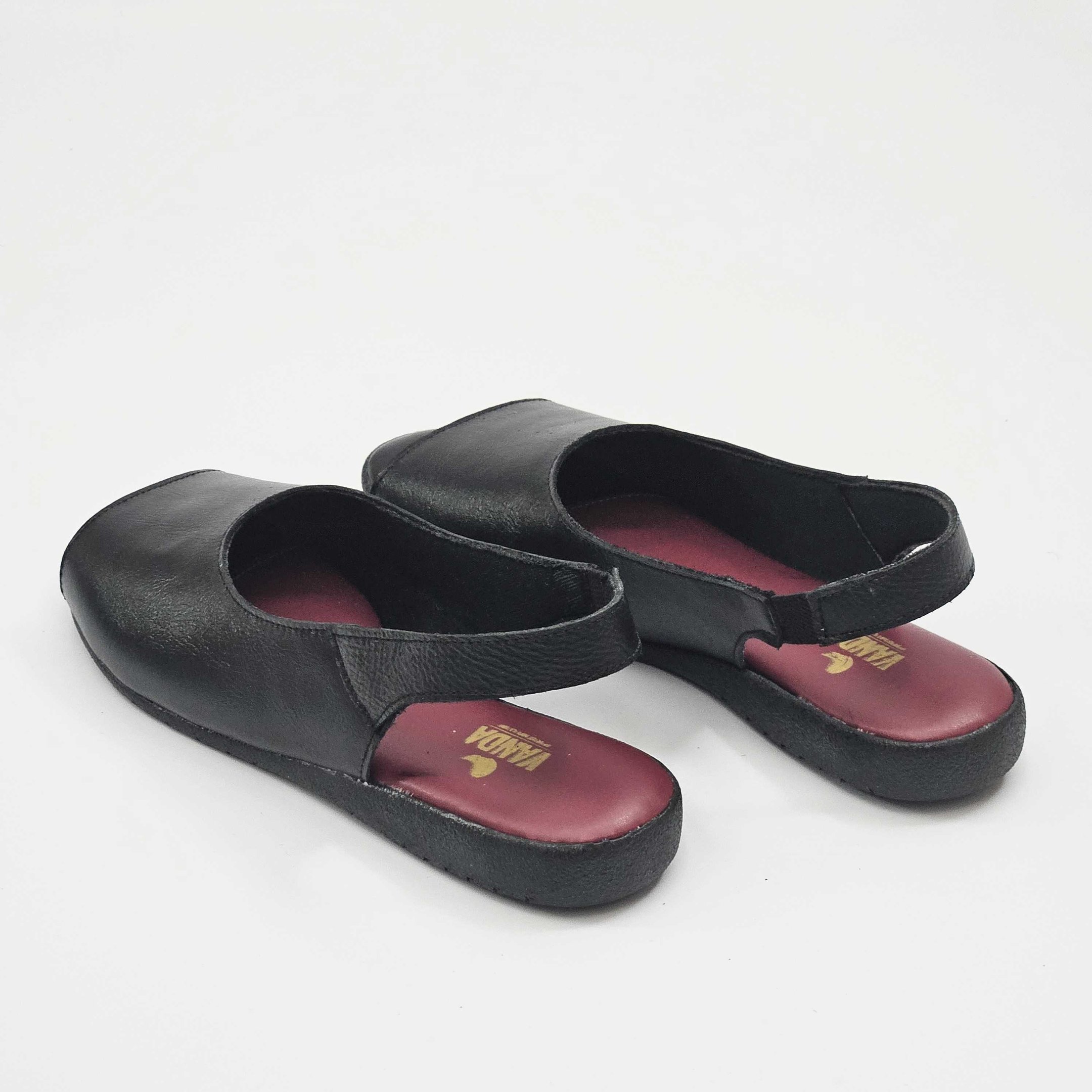 Sandália Feminina Soraya Slingback Preto/Vermelho 3