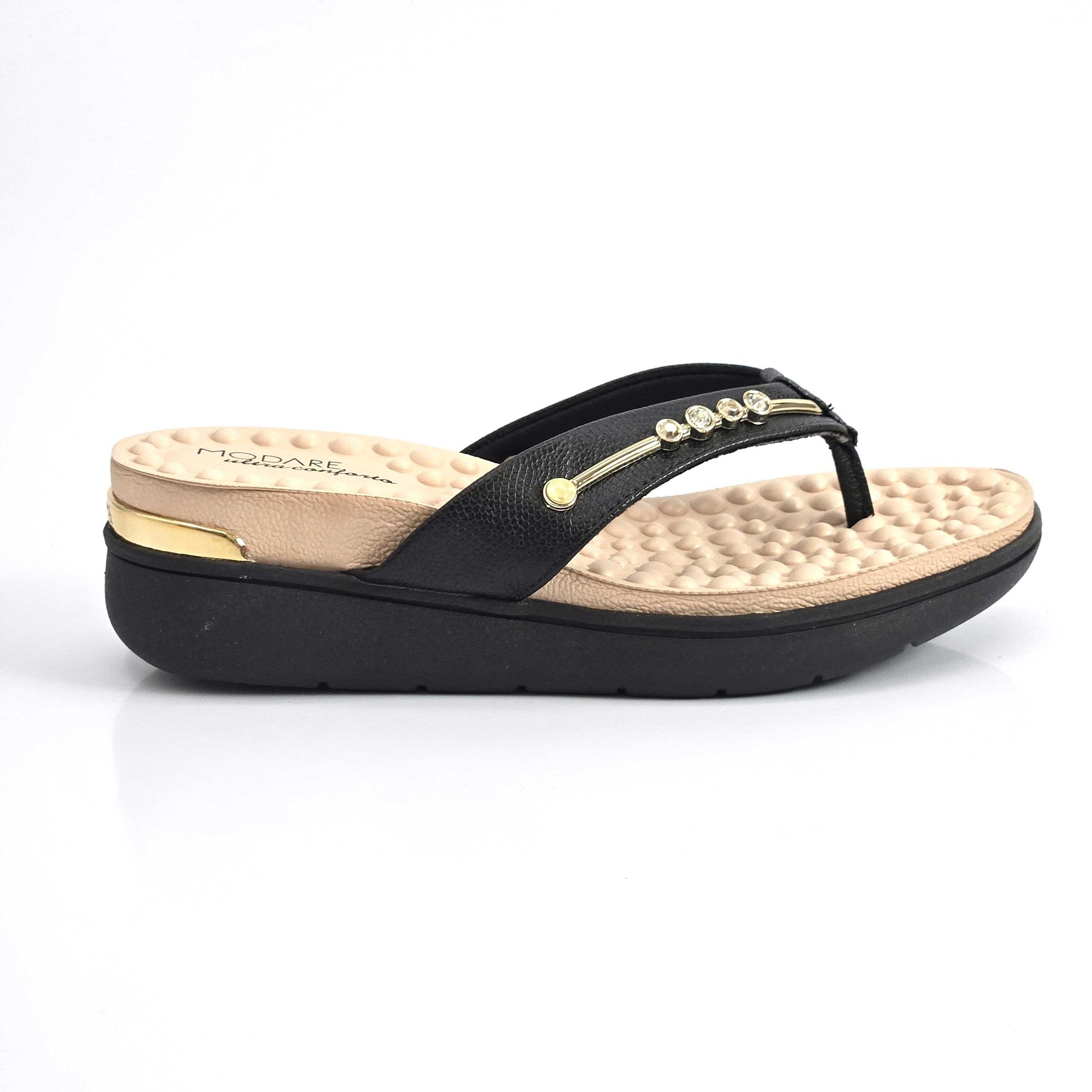 Tamanco Modare Dedo Anabela Massageador