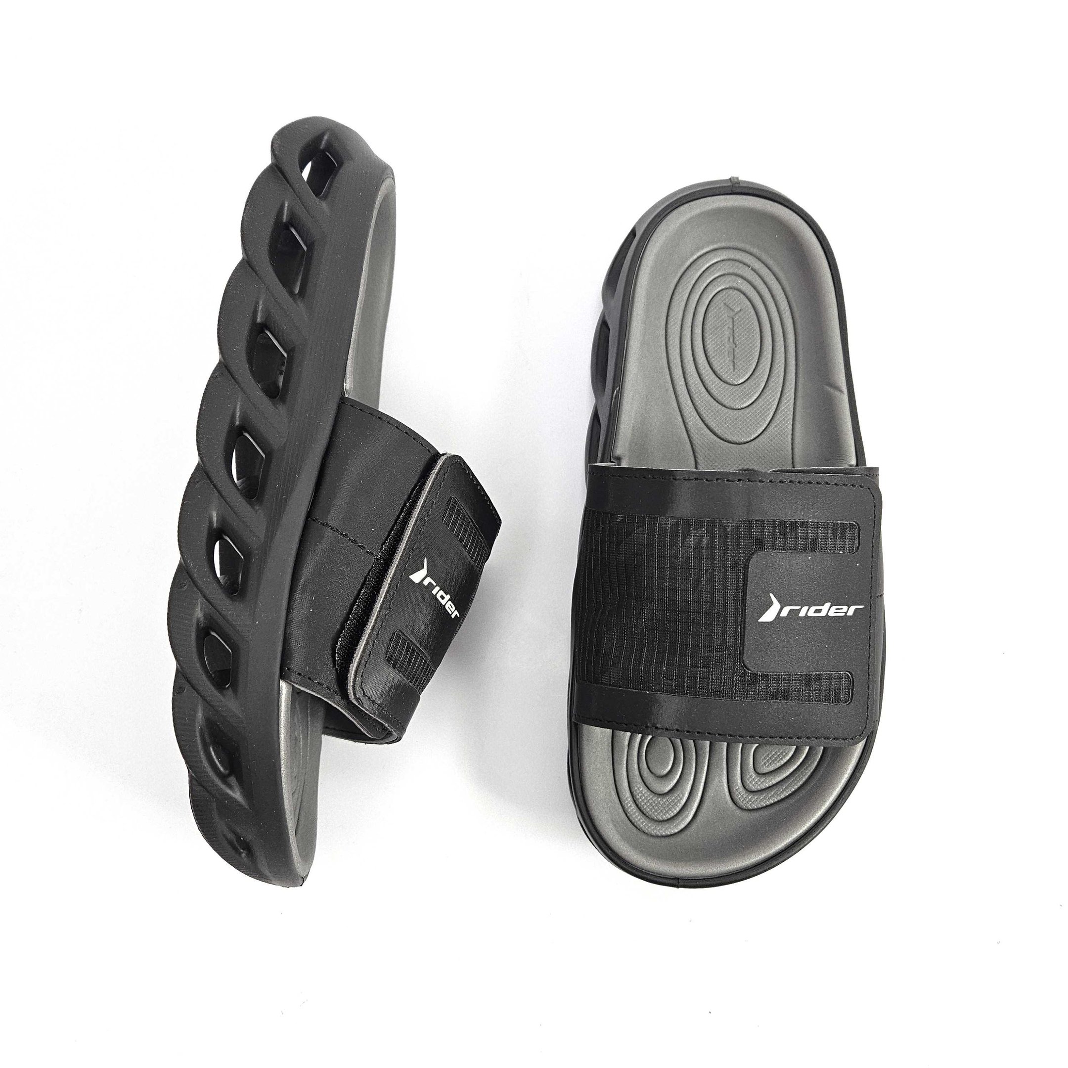 Chinelo Masculino Rider R Power Slide Preto/Cinza 2