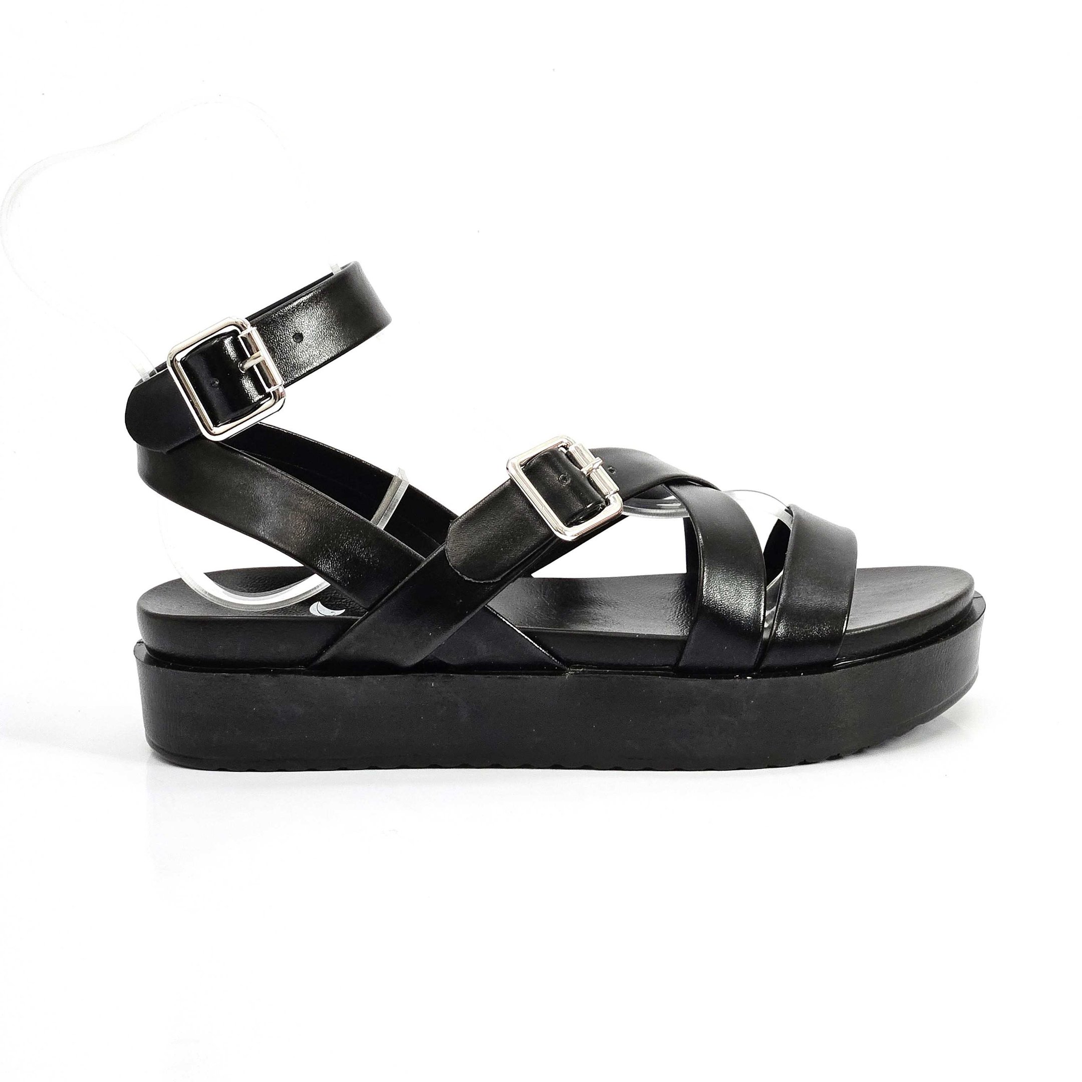 Sandalia Feminina Improviso Flat em X com Tornolezeira