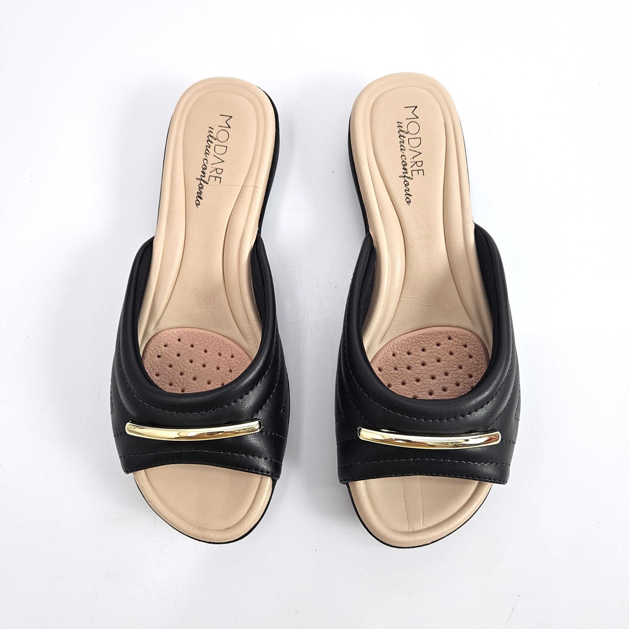 Tamanco Modare Slide Comfy Preto 2