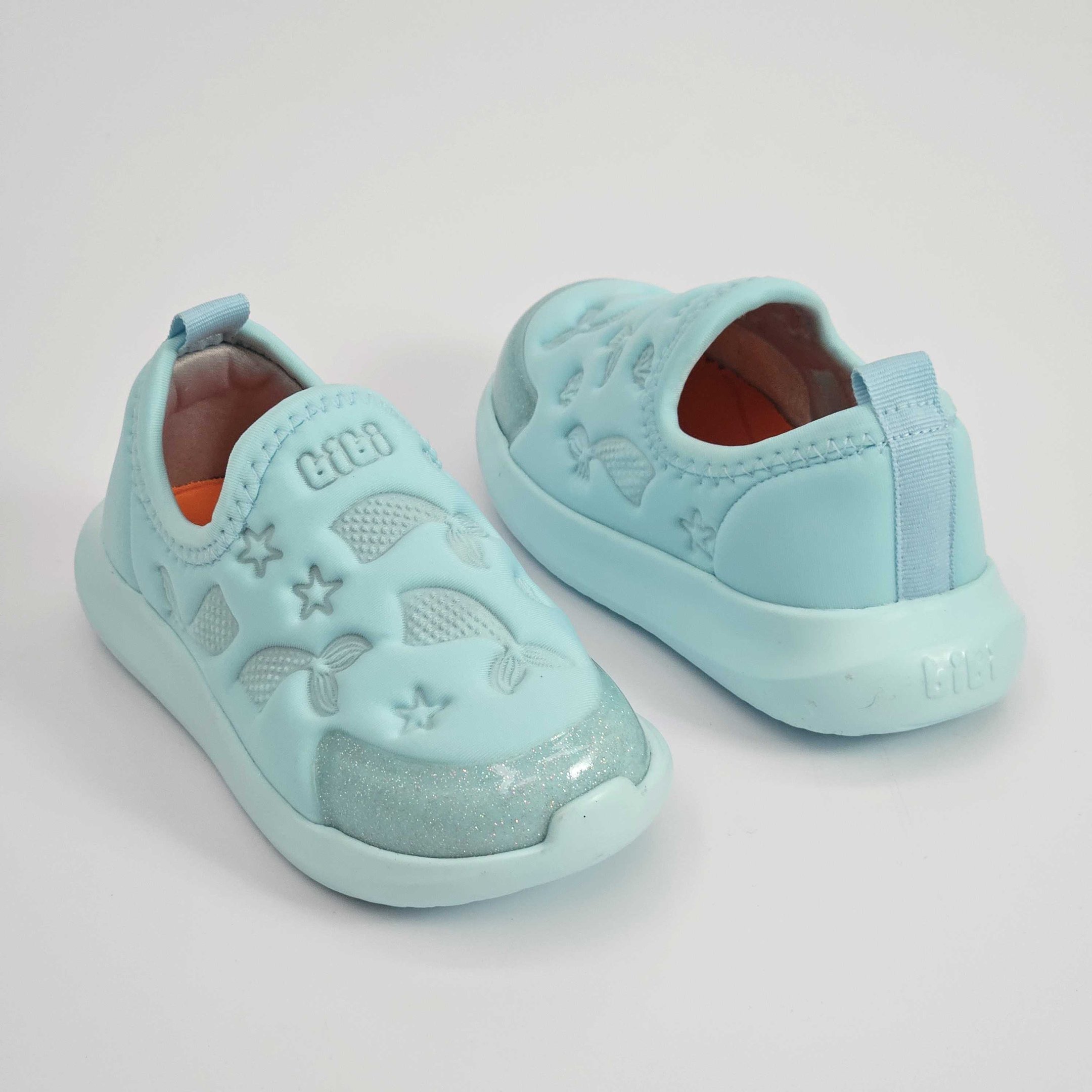 Tênis Infantil Bibi Flash Slip On Verde 2