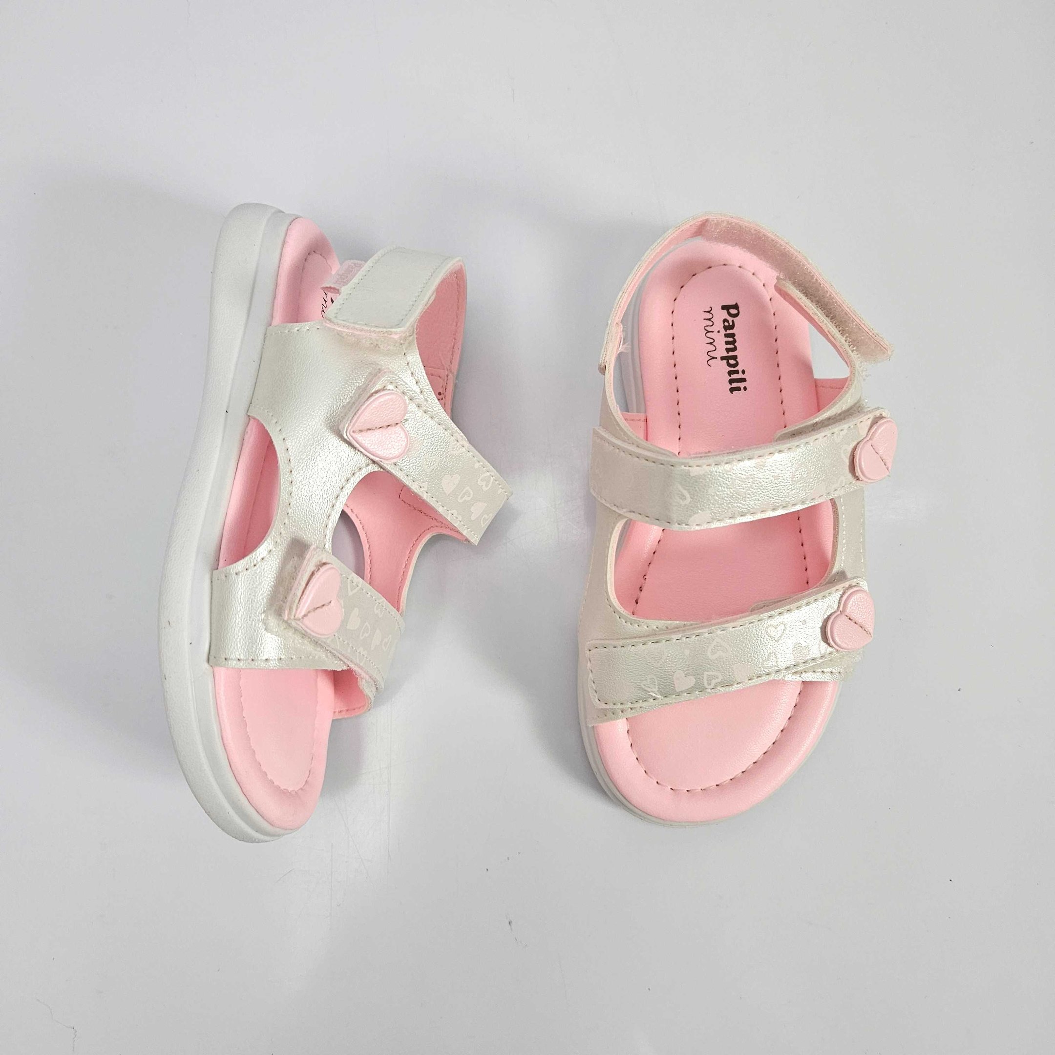 Sandália Infantil Pampili Mini Lili - Branco Branco 3
