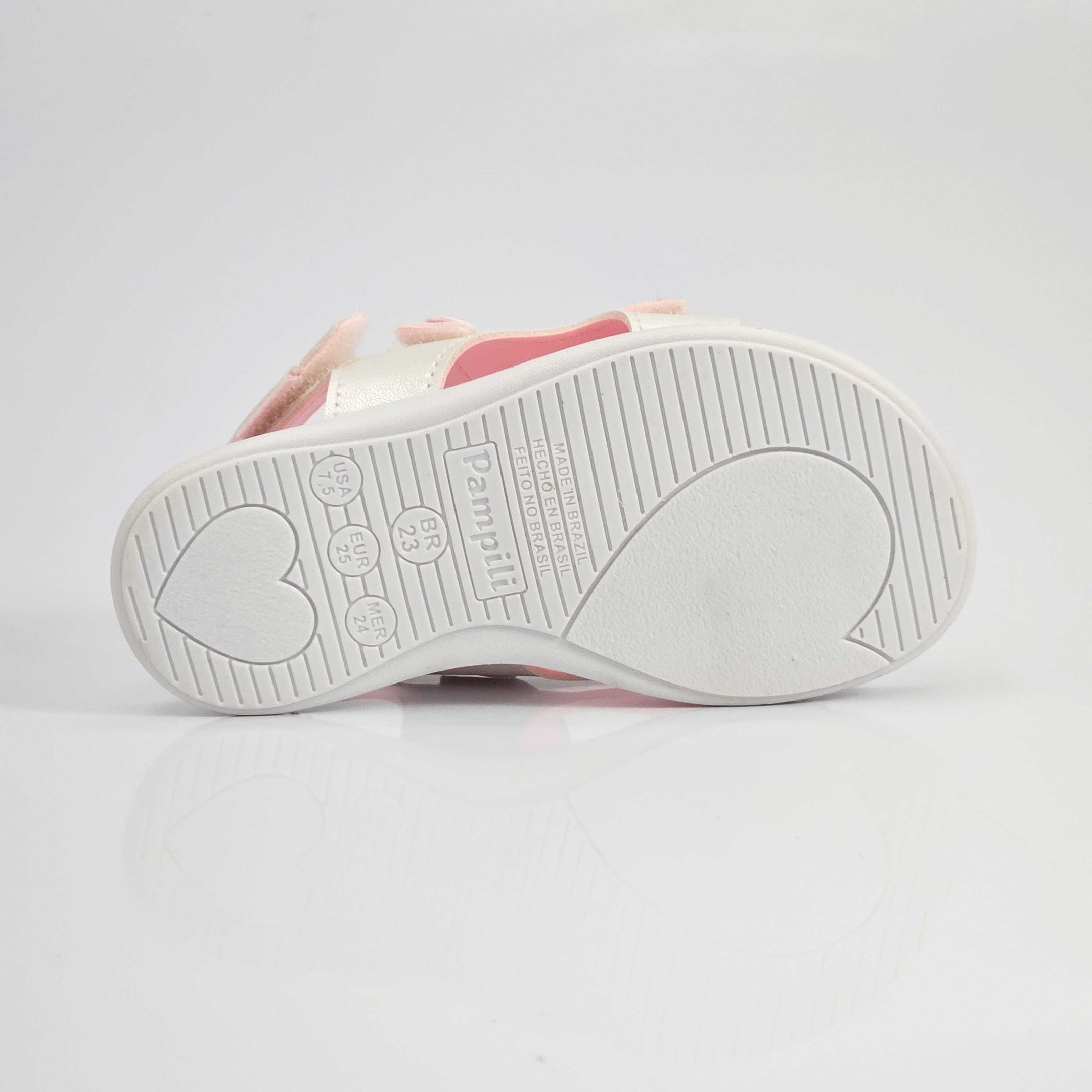 Sandália Infantil Pampili Mini Lili - Branco Branco 4