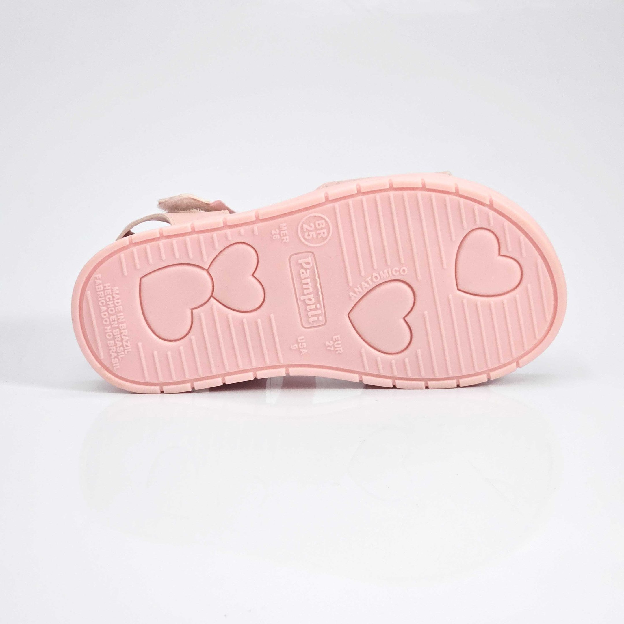 Sandália Papete Infantil Pampili Pettit Rosa 4