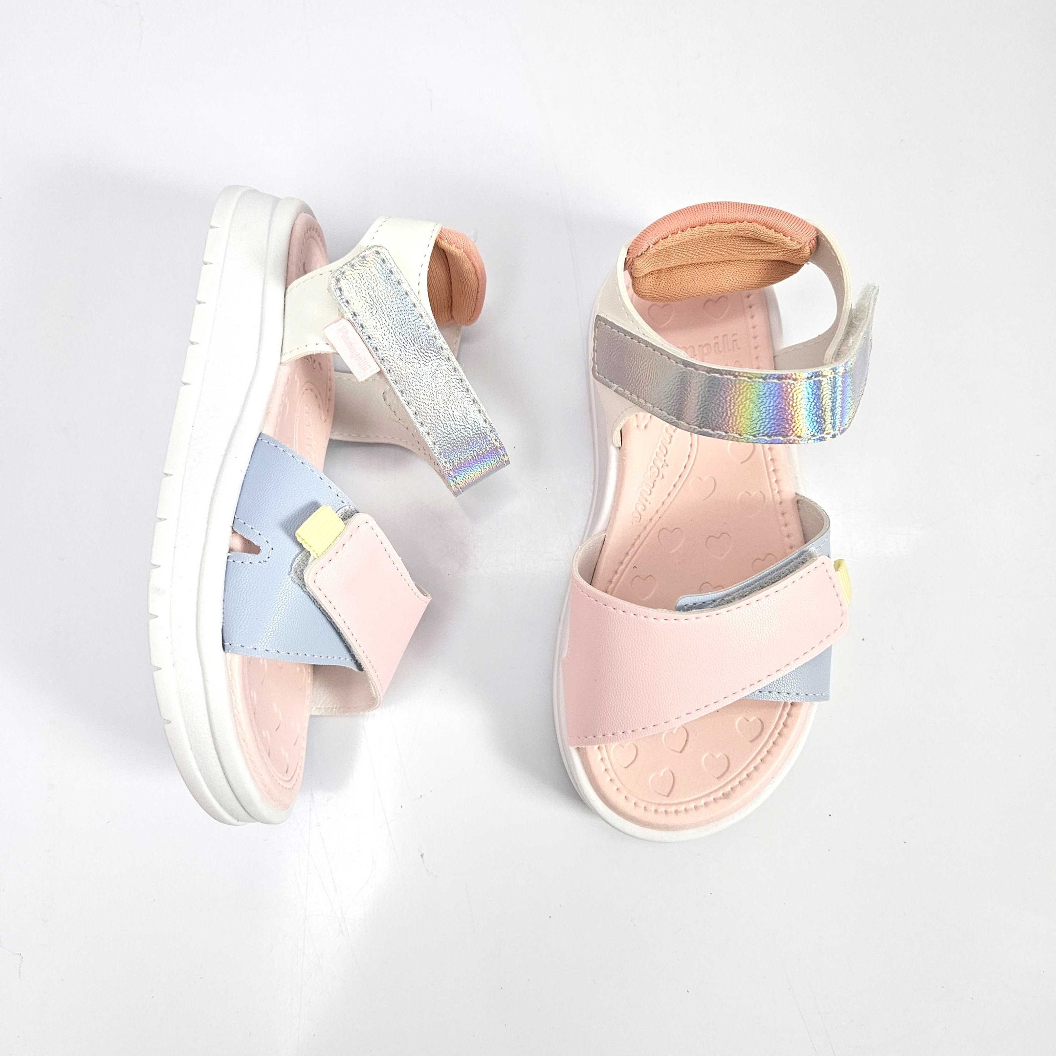 Sandália Papete Infantil Pampili Pettit Multicores 3