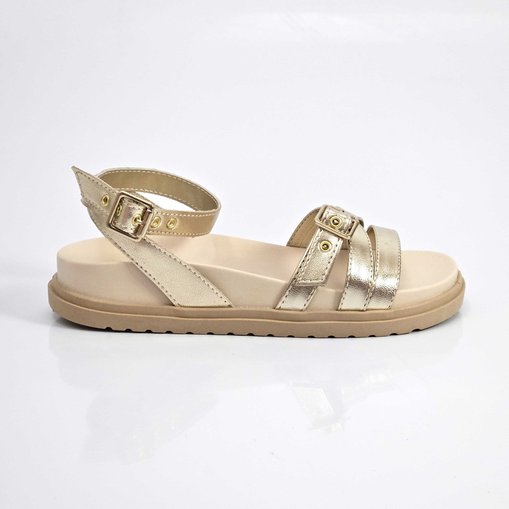 Sandália Infantil Pampili Olivia Com Tornozeleira