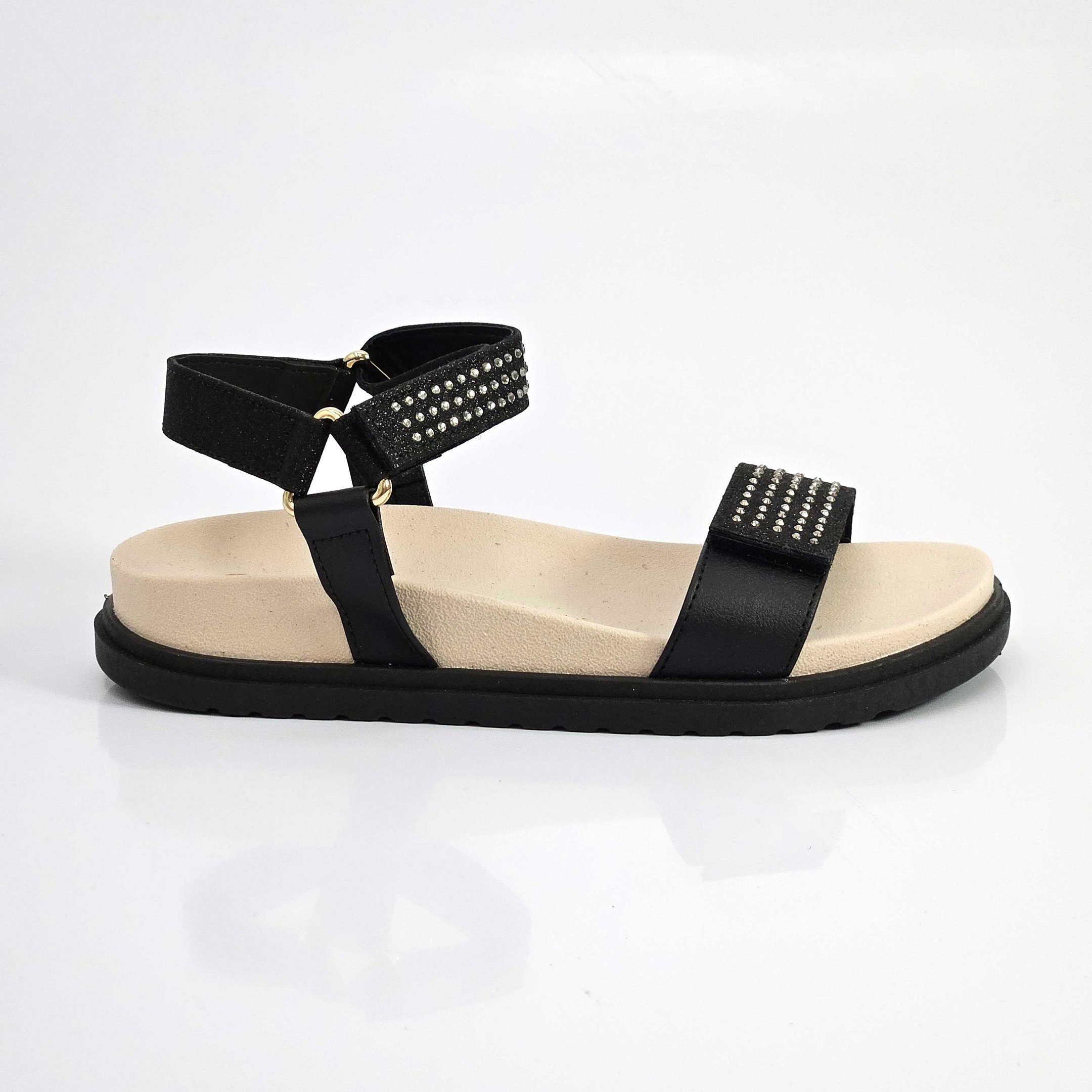 Sandália Infantil Pampili Olivia Papete Glitter