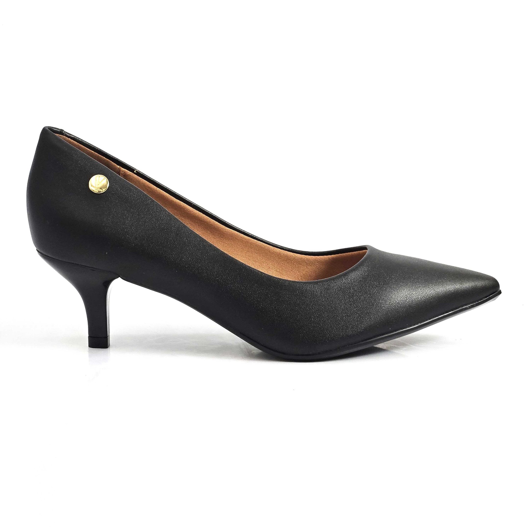 Scarpin Vizzano Salto Baixo Fino