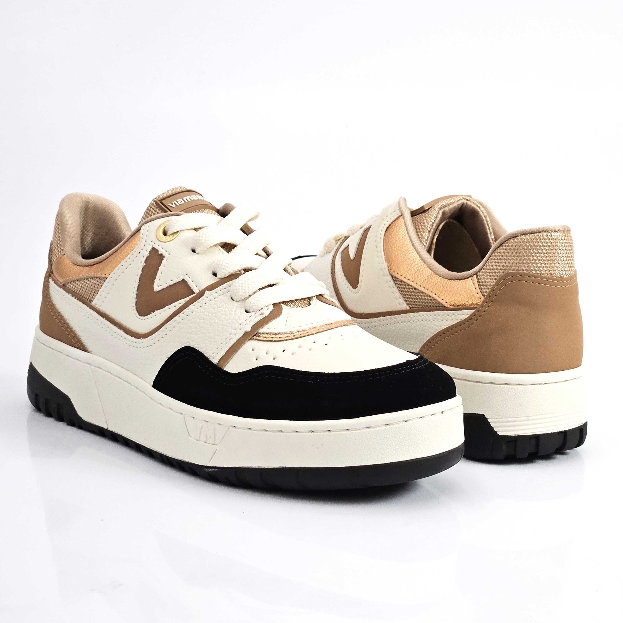 Tênis Feminina Via Marte Casual Preto 2