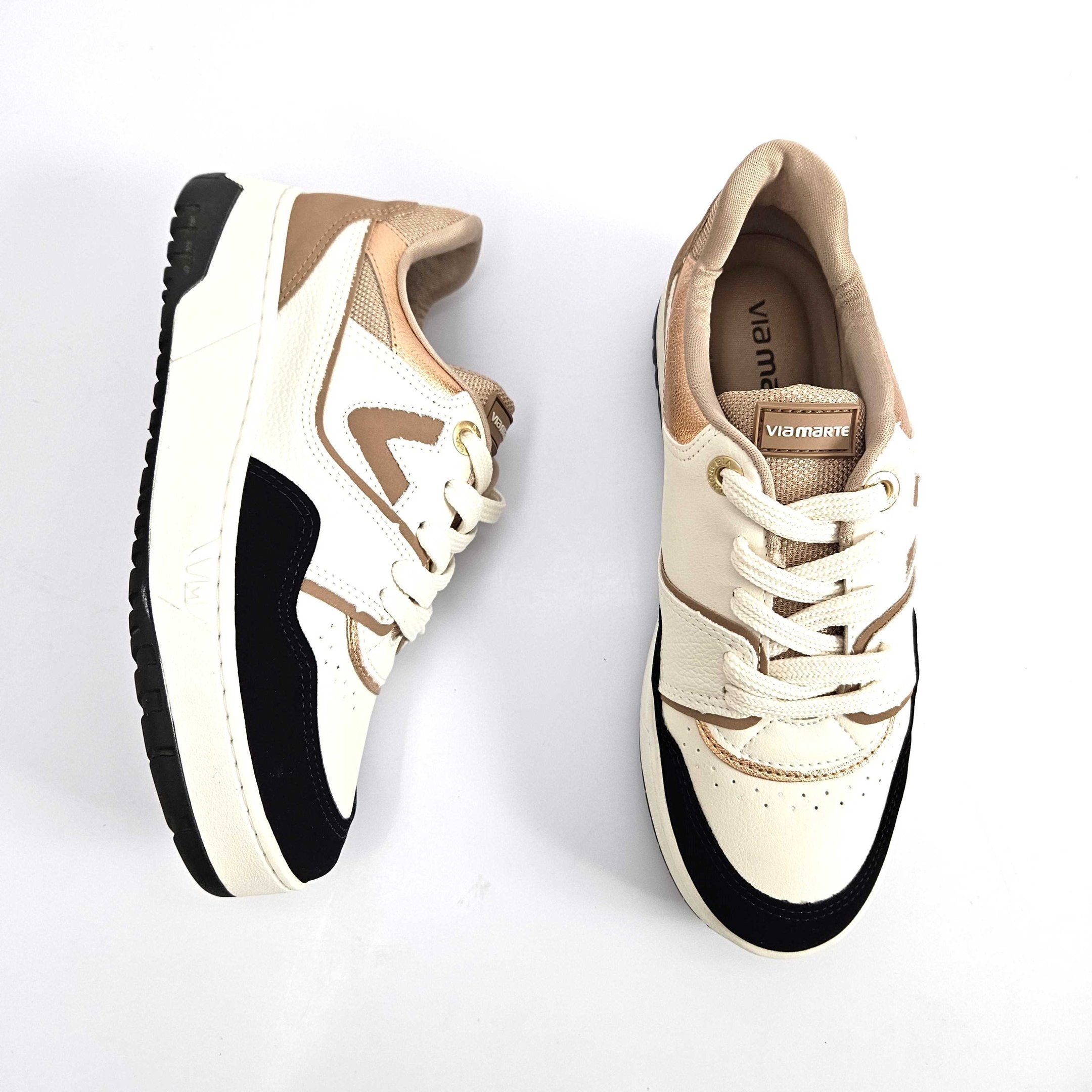 Tênis Feminina Via Marte Casual Preto 3