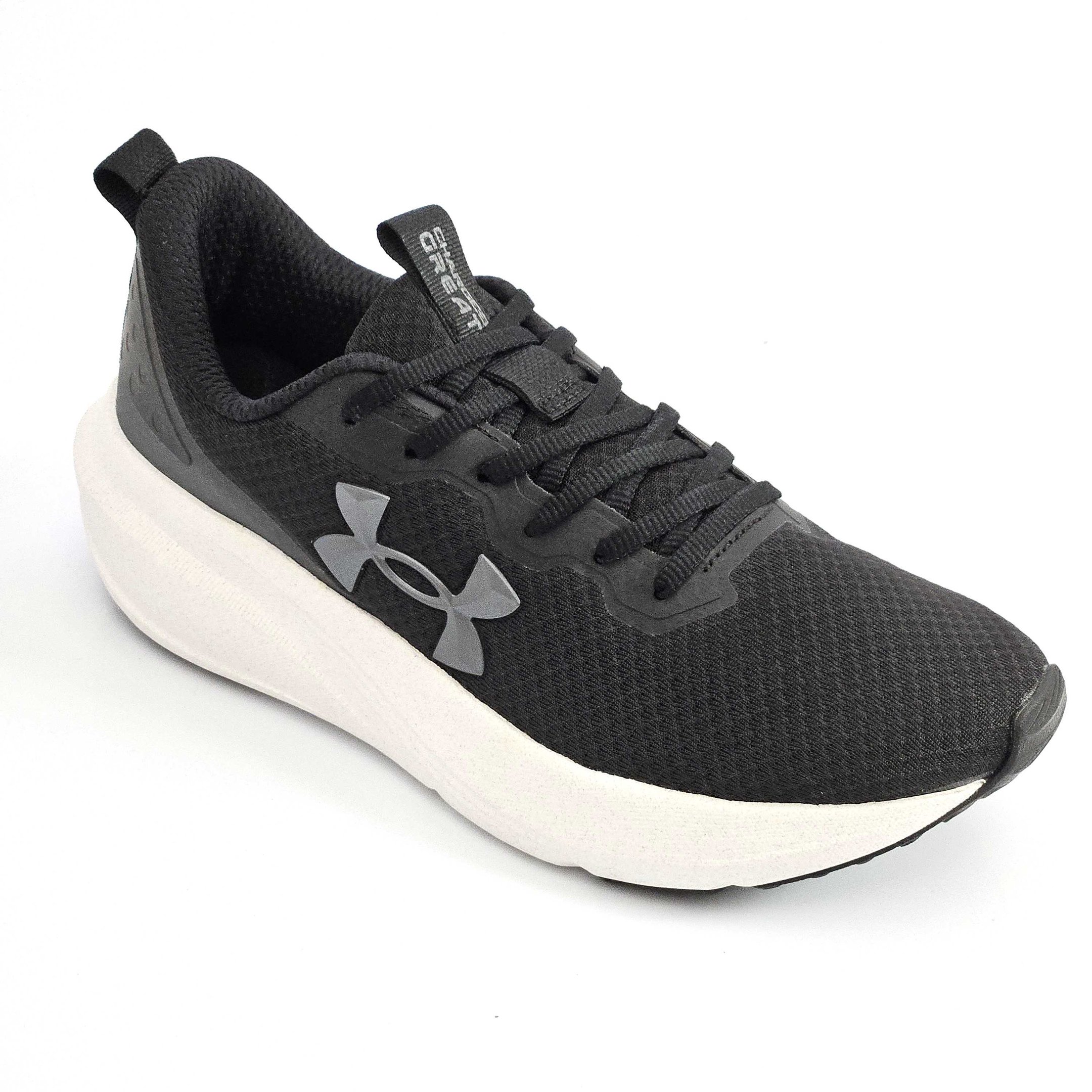 Tênis Masculino Under Armour Charged Great Preto 2