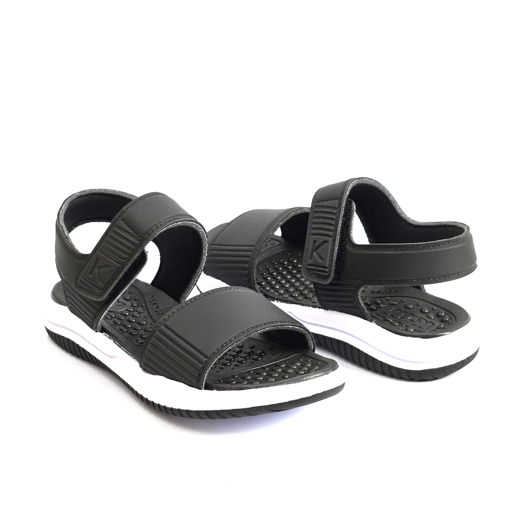 Sandália Papete Infantil Kidy Anatômico Preto 3