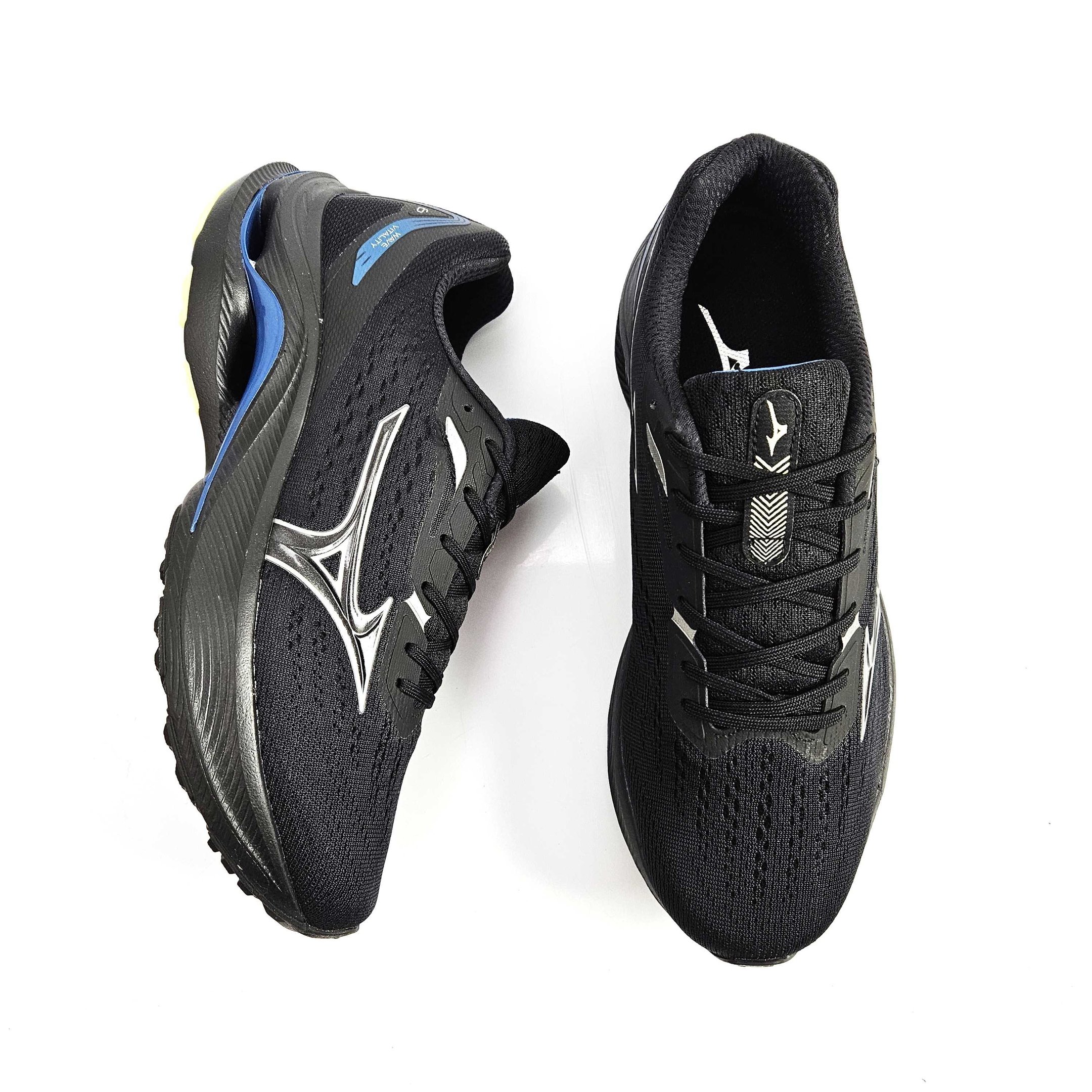 Tênis de Corrida Masculino Mizuno Wave Vitality 6 Preto 2