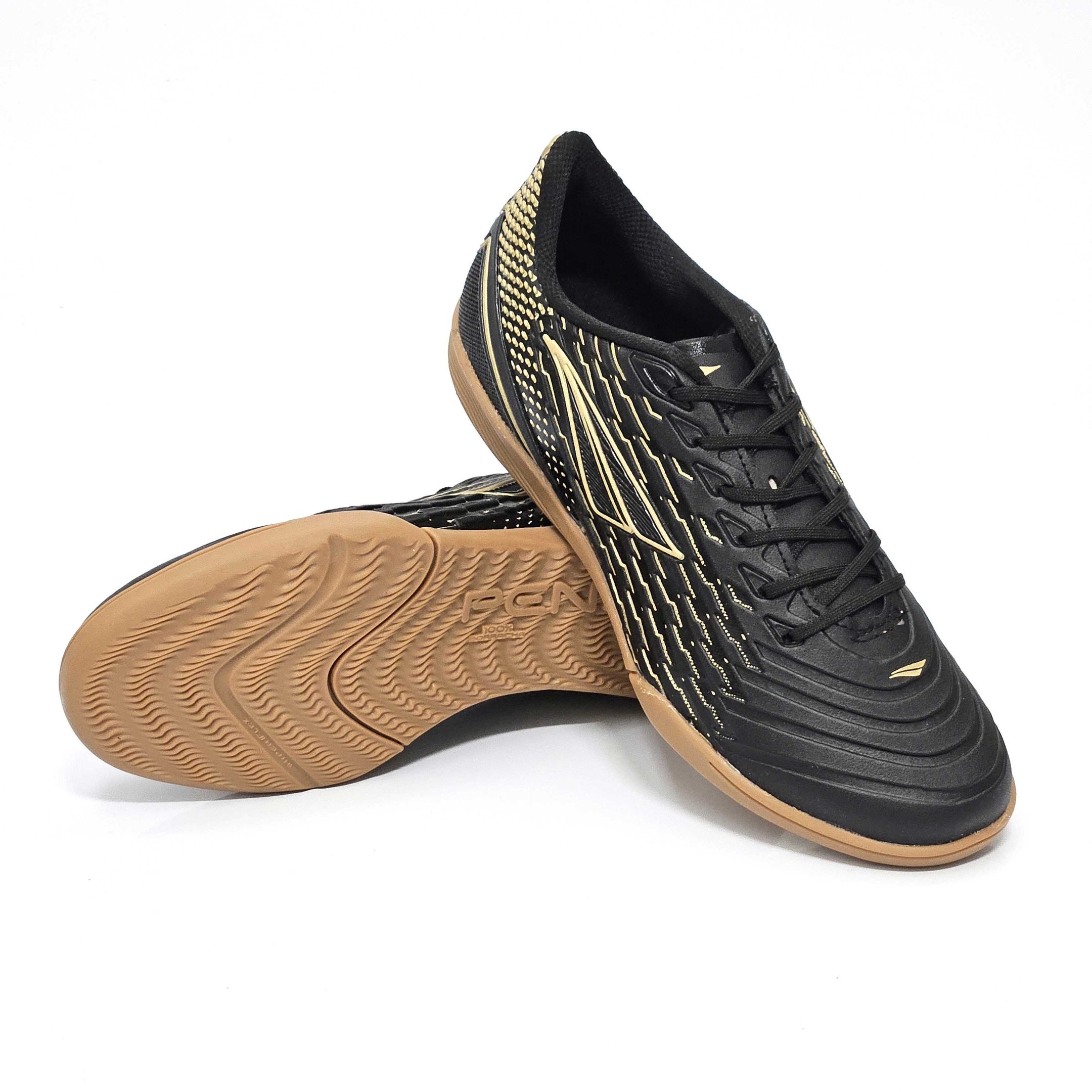 Chuteira Penalty Futsal Garra Preto/Dourado 3