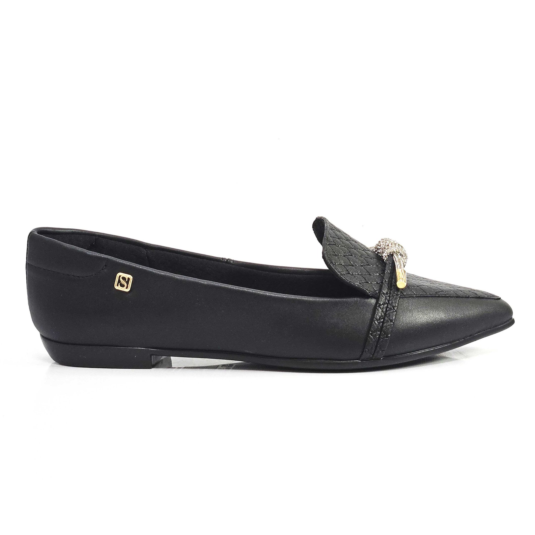 Sapato Feminina Santinelli Sliper Com Brilho