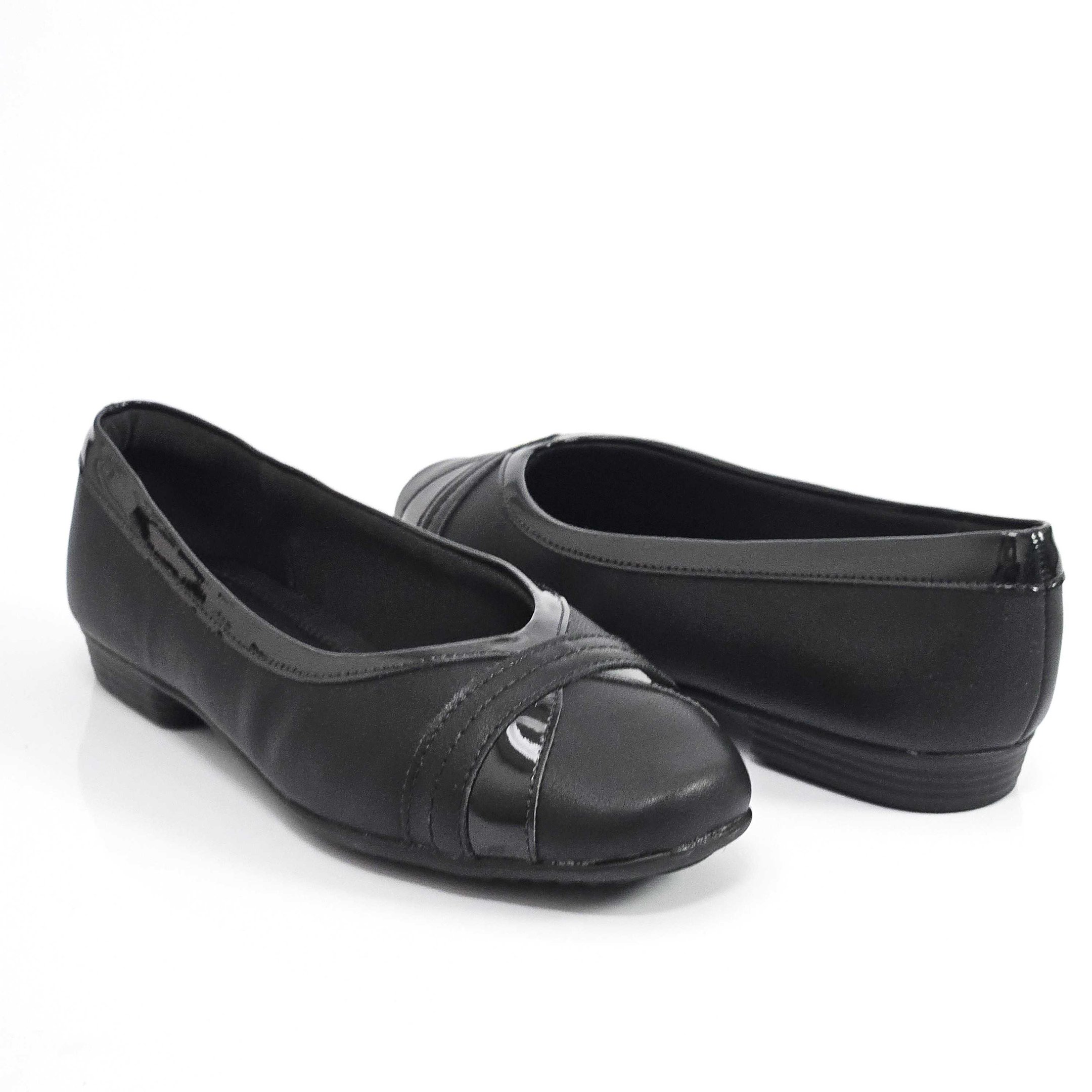 Sapatilha Feminina Piccadilly Bico Quadrado Preto 3