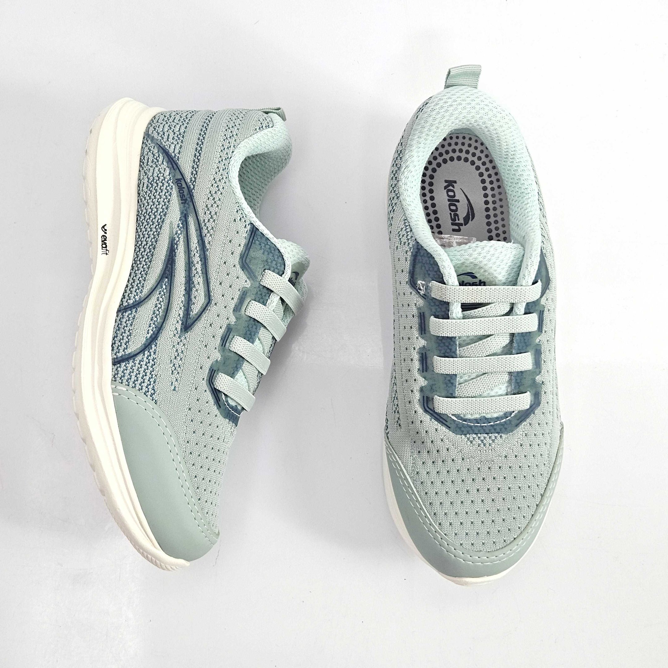 Tênis Infantil Kolosh Sport Com Cadarço Elástico Verde 2