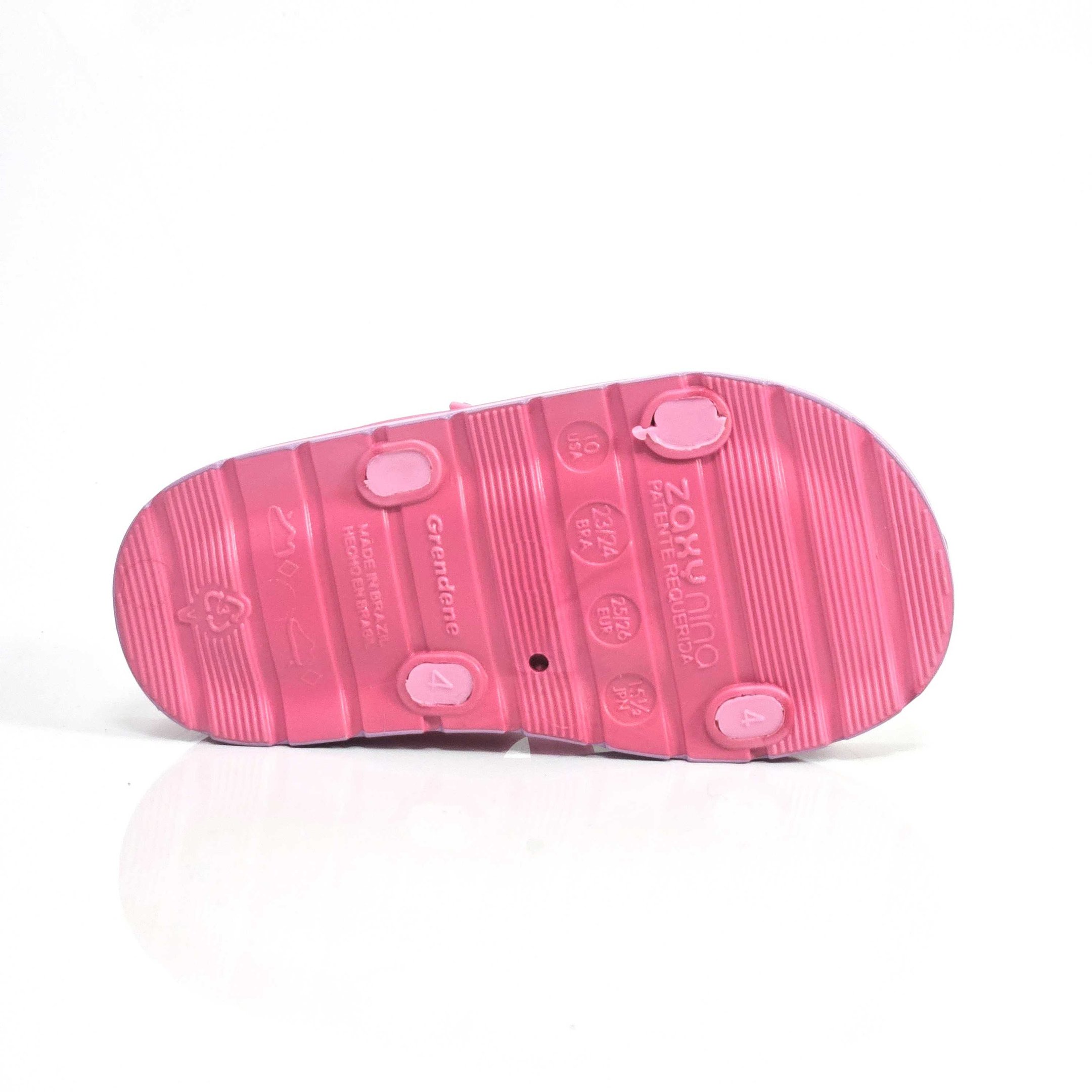 Sandália Infantil Zaxynina Moderninha Rosa 4