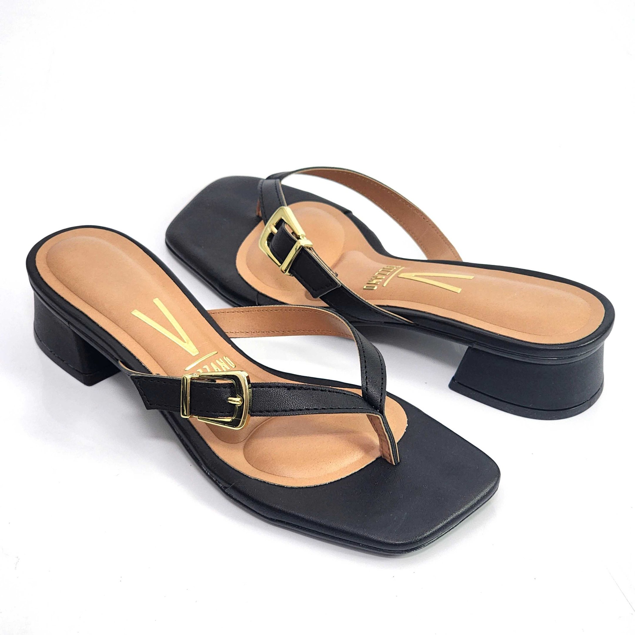 Tamanco Feminino Vizzano de Dedo Preto 3